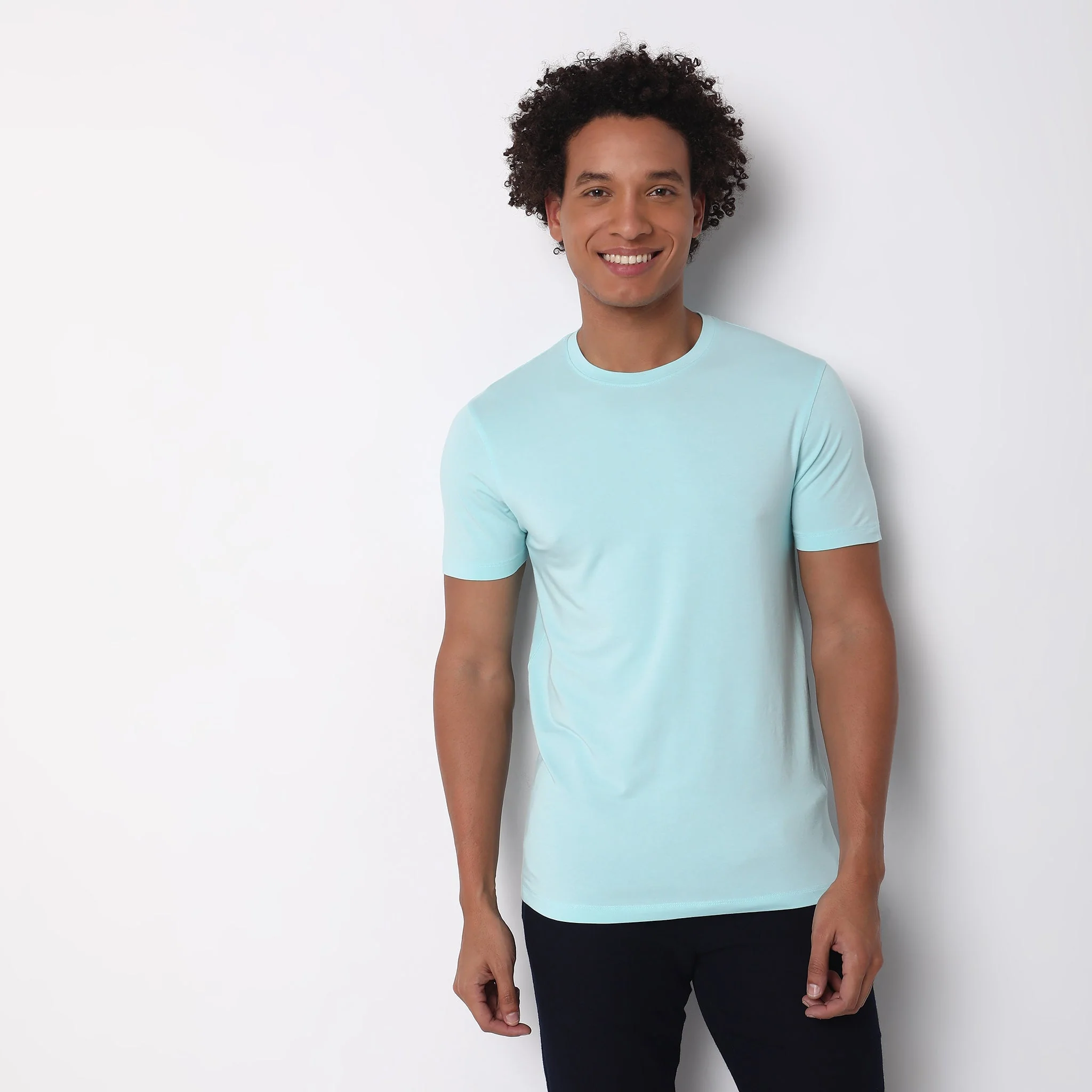 All Day Snug™ - Fine Modal Cotton Luxruy Blend With Japanese Mobilon Comfort - Knitted Solid Lounge T-Shirt - Image 22