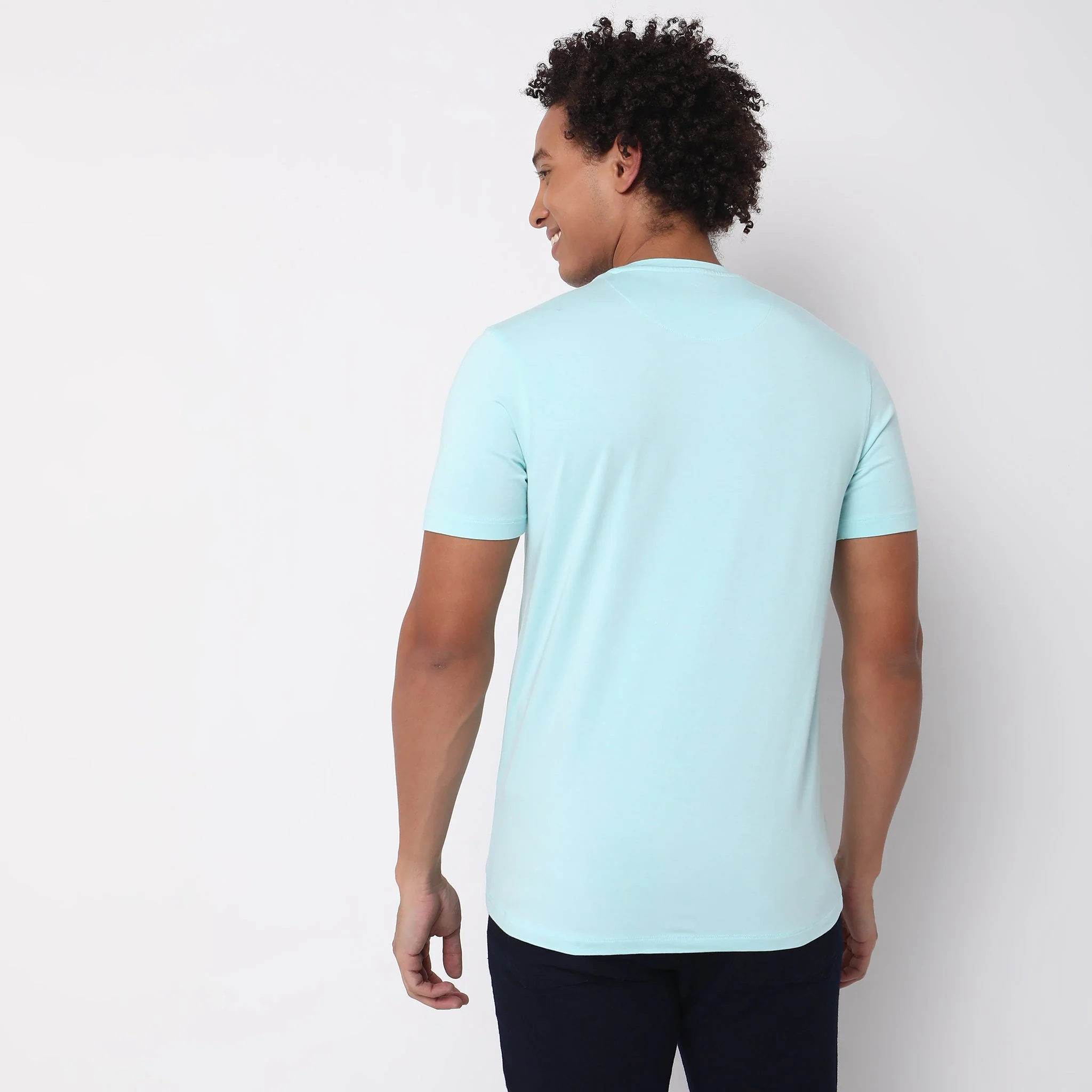 All Day Snug™ - Fine Modal Cotton Luxruy Blend With Japanese Mobilon Comfort - Knitted Solid Lounge T-Shirt - Image 23