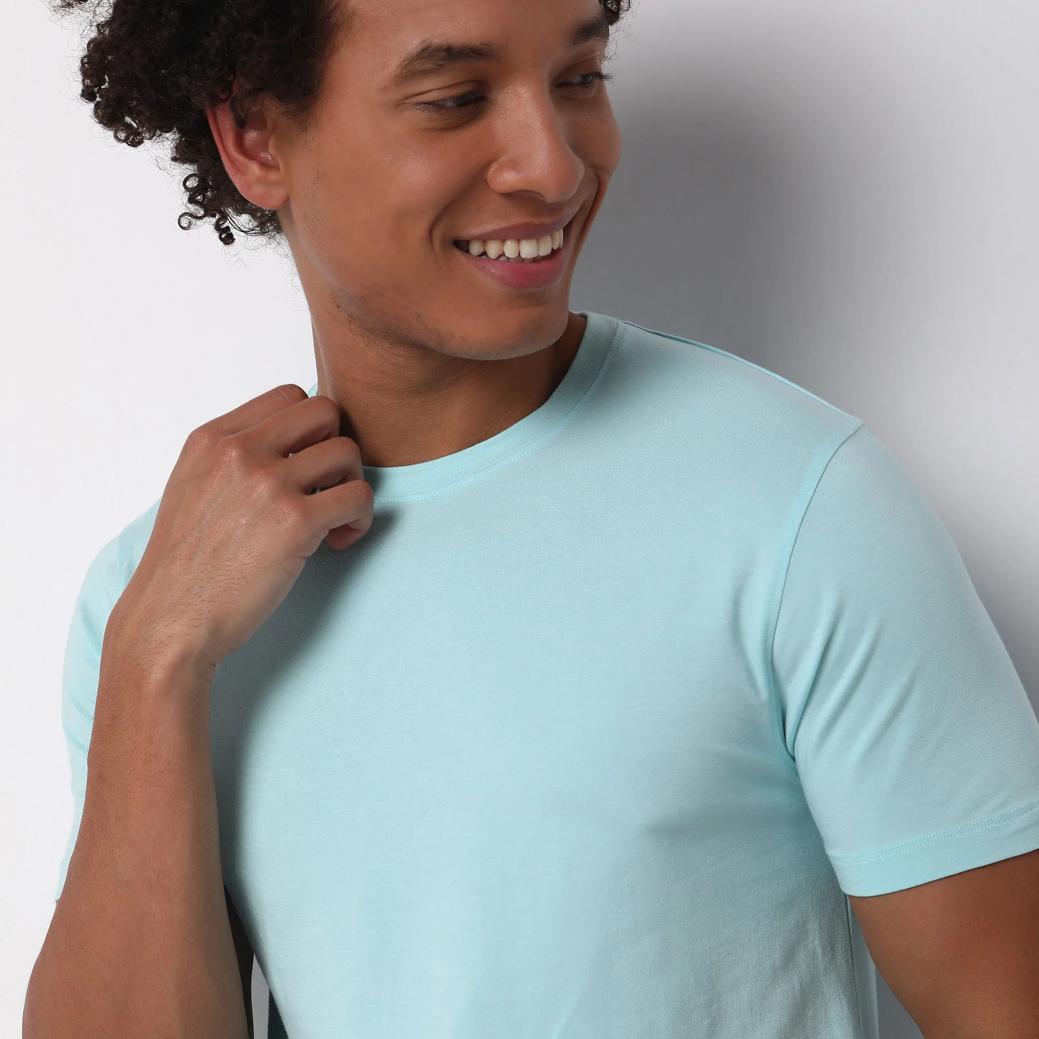 All Day Snug™ - Fine Modal Cotton Luxruy Blend With Japanese Mobilon Comfort - Knitted Solid Lounge T-Shirt - Image 25