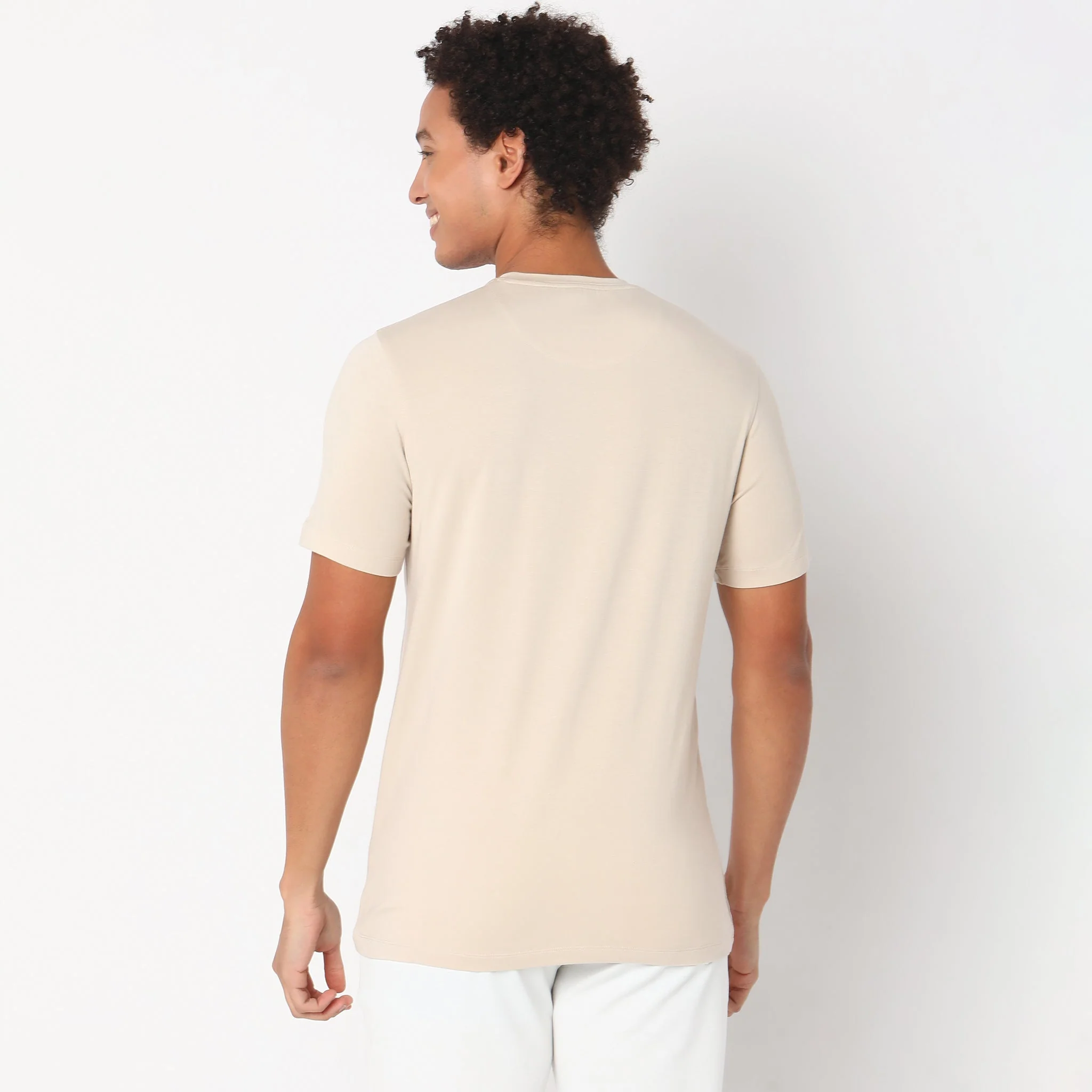 All Day Snug™ - Fine Modal Cotton Luxruy Blend With Japanese Mobilon Comfort - Knitted Solid Lounge T-Shirt - Image 28