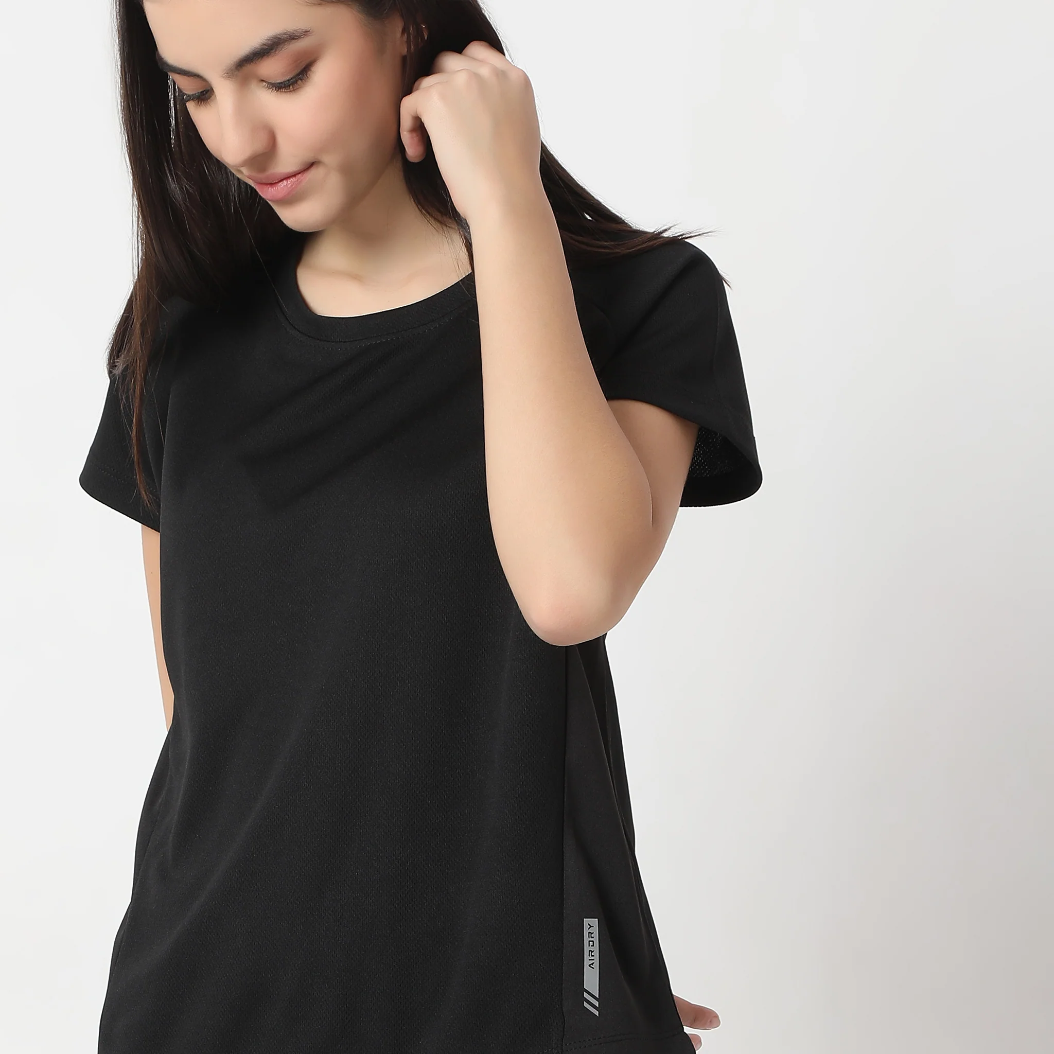 Air Dry Solid Active Tee Short Sleeve T-Shirt - Image 4