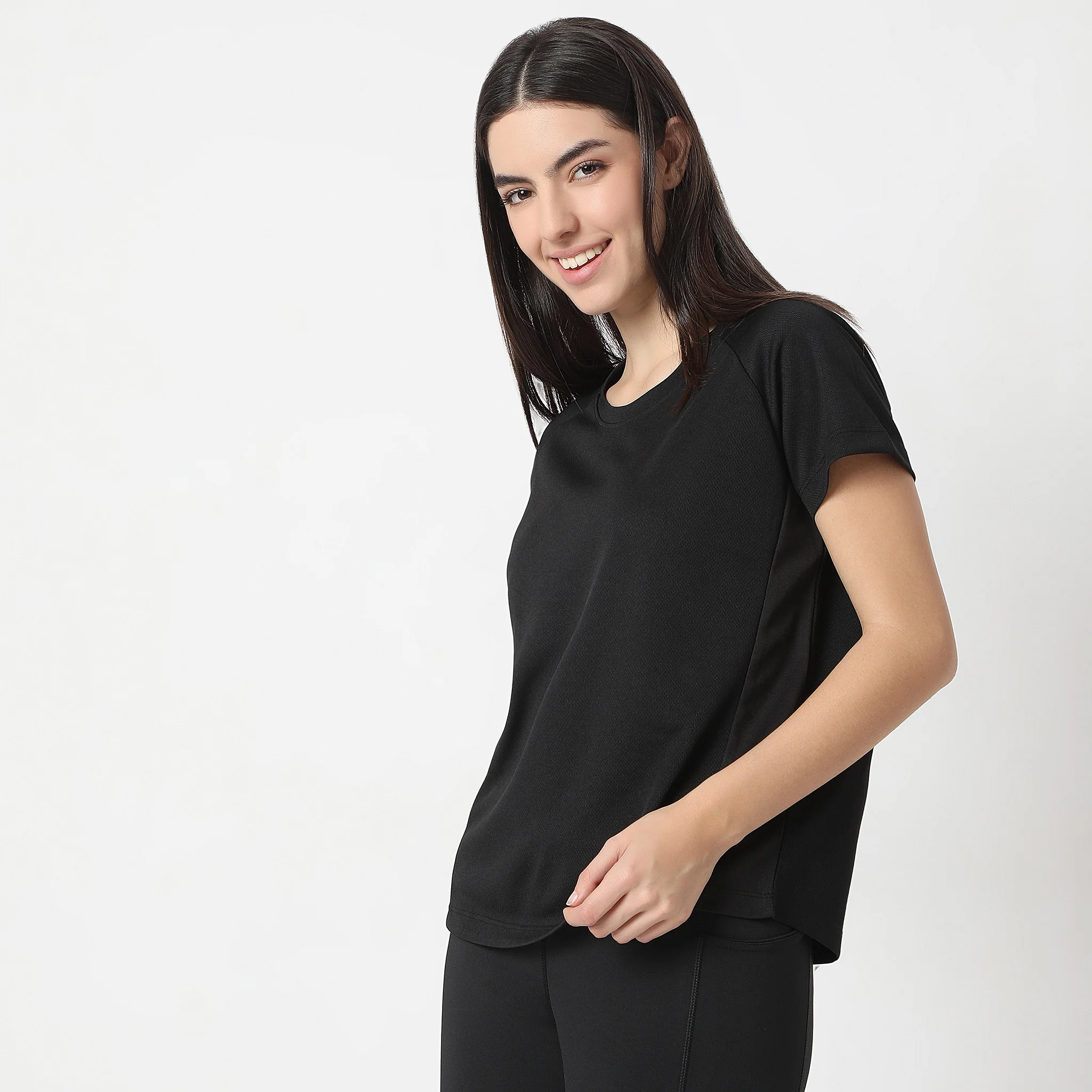 Air Dry Solid Active Tee Short Sleeve T-Shirt - Image 5