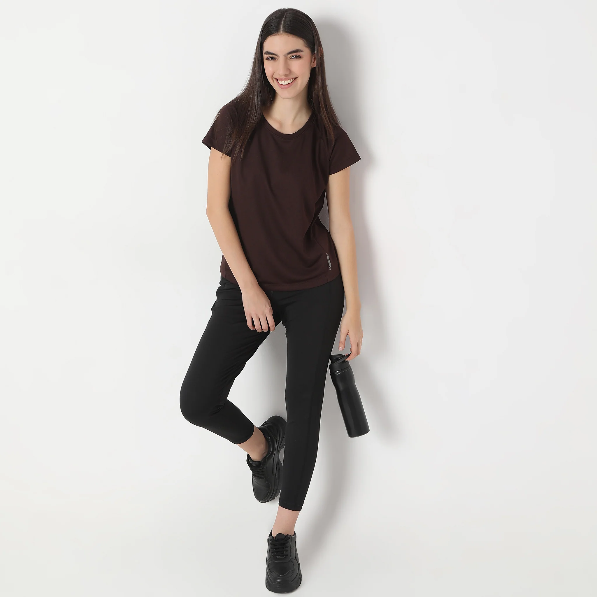Air Dry Solid Active Tee Short Sleeve T-Shirt - Image 6