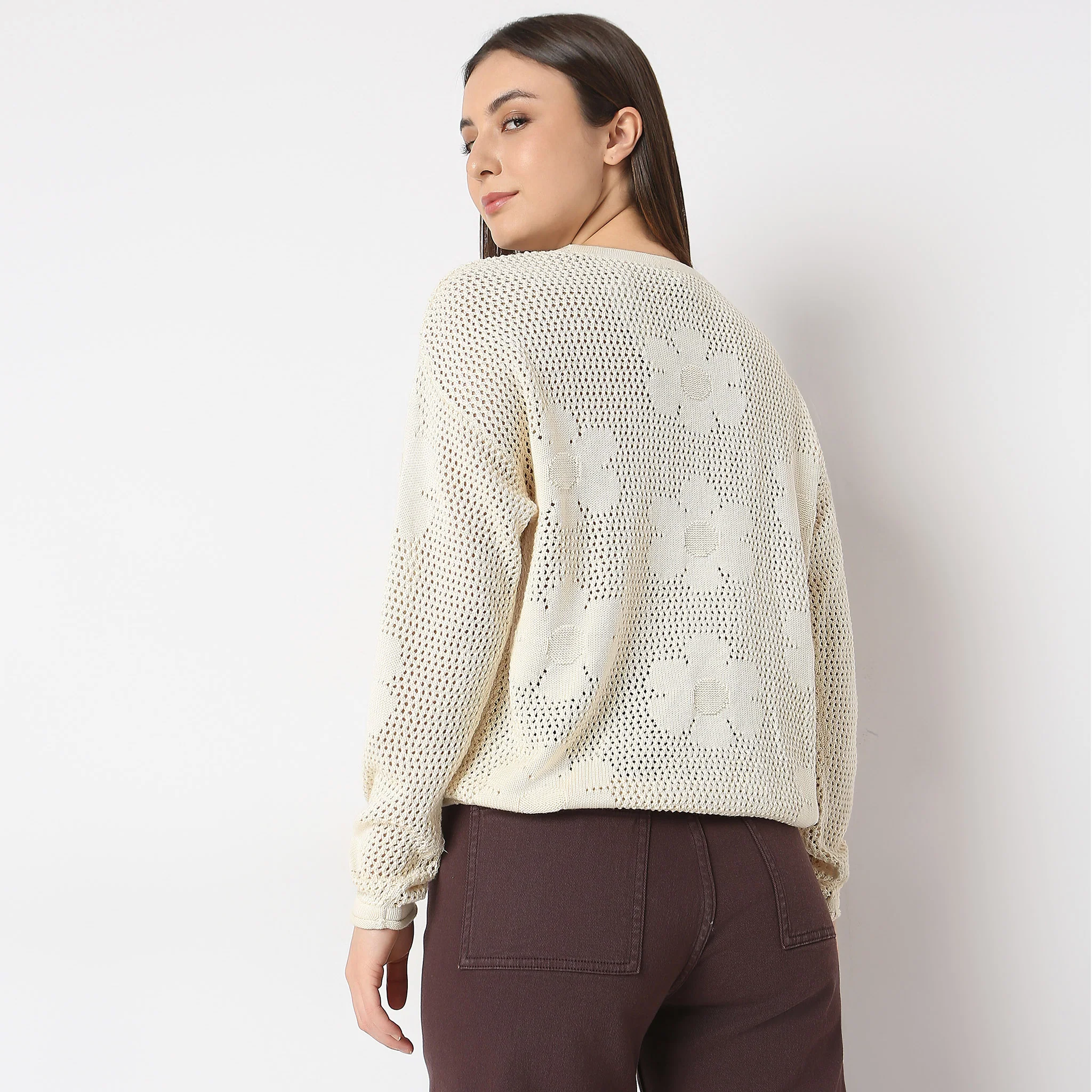 Regular Fit Solid T-Shirt - Image 3