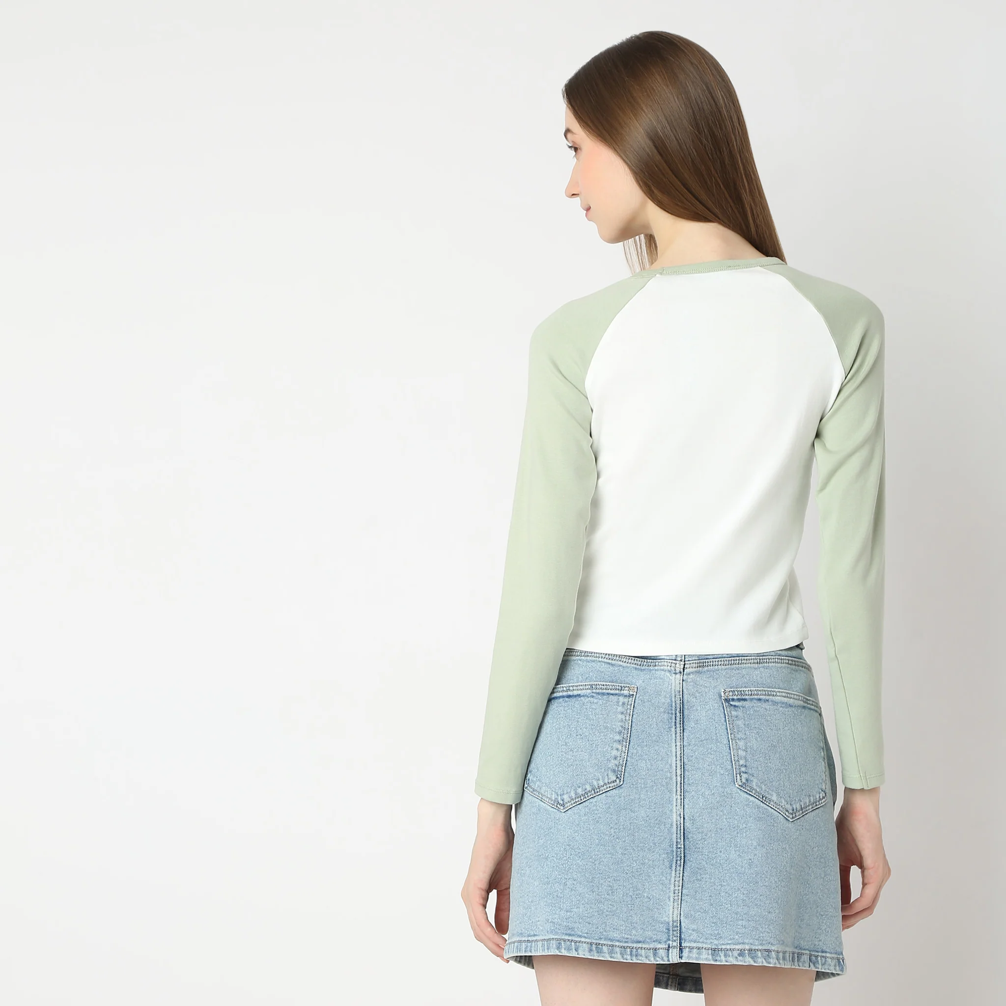 Star Applique Full Sleeve T-Shirt - Image 3