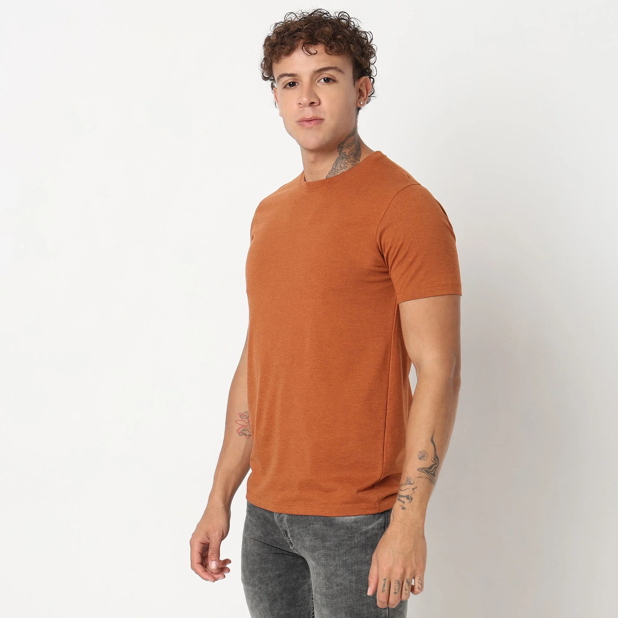 Double Dyed Crew™ Tees - Regular Fit - Must Have Essential Super Soft Handfeel & Quick Dry - Image 20