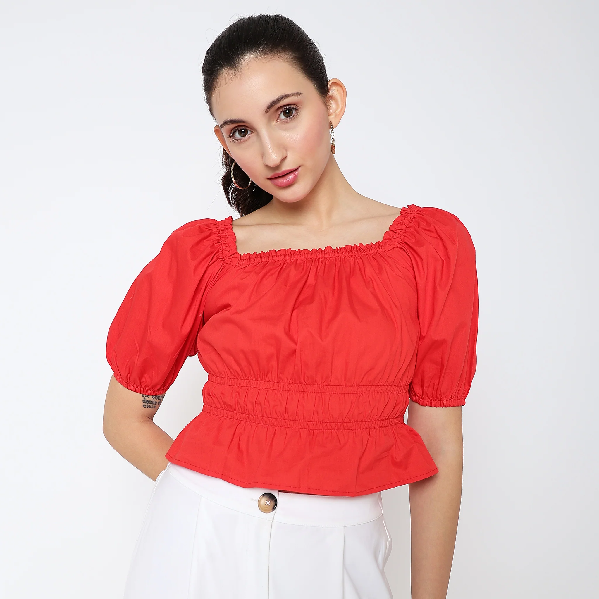 Regular Fit Solid Top - Image 6