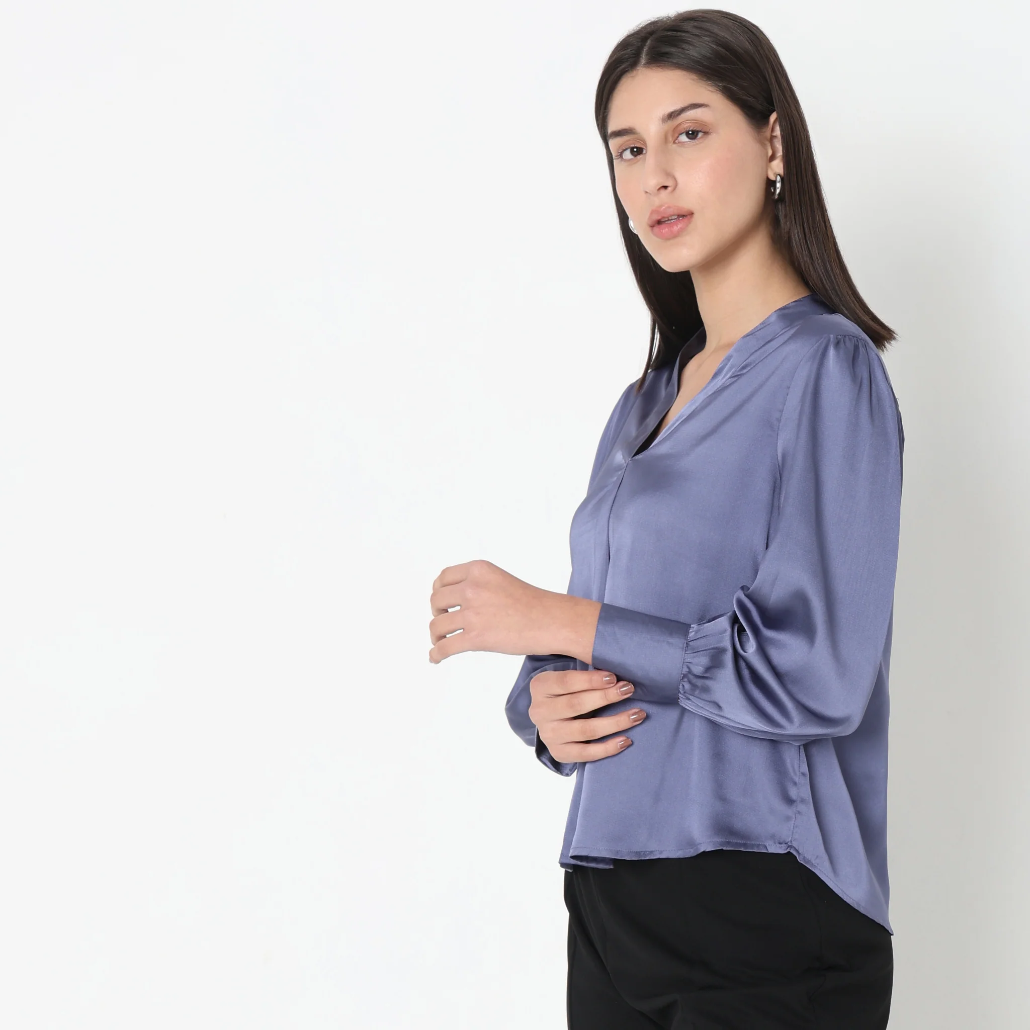Regular Fit Solid Top - Image 10