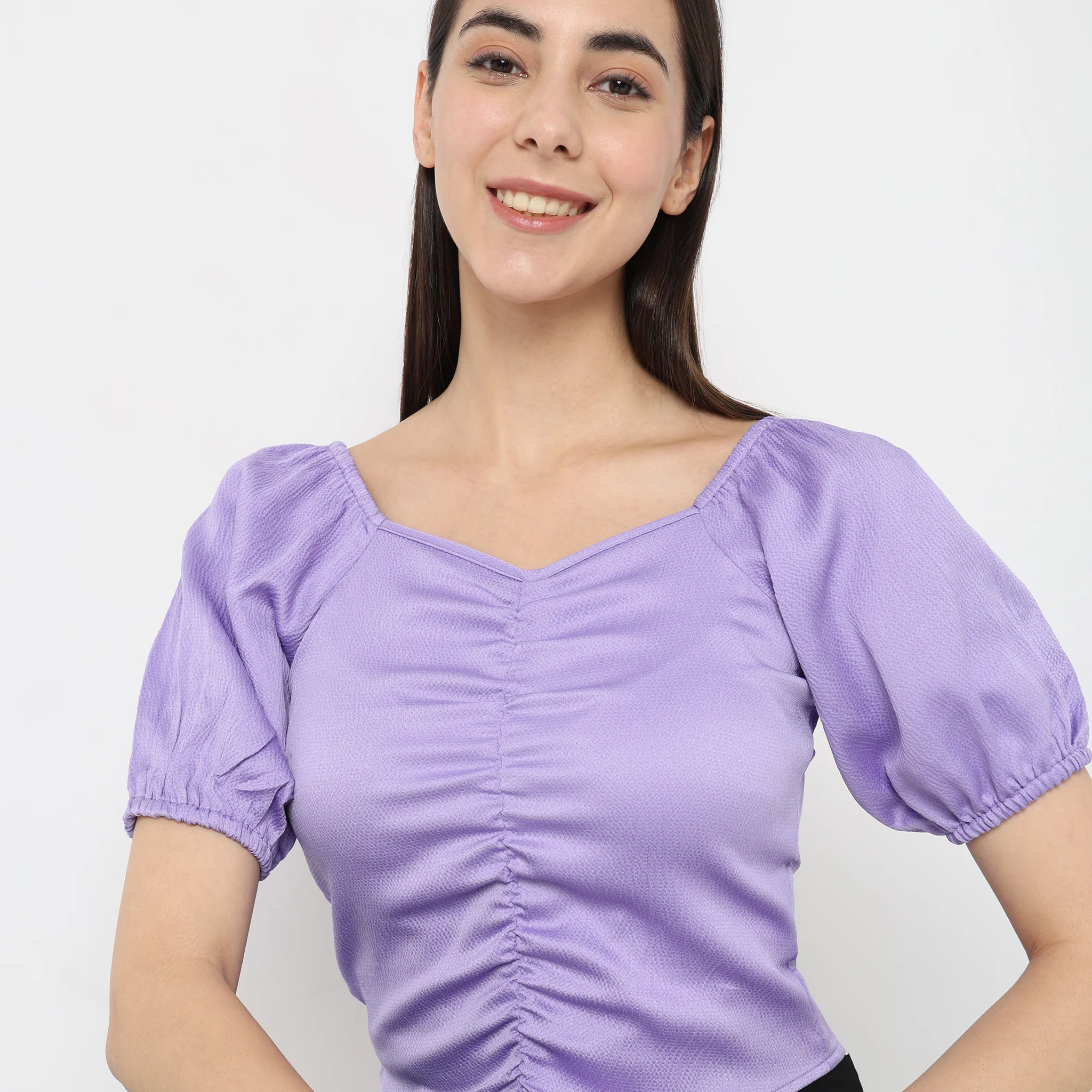 Regular Fit Solid Top - Image 9