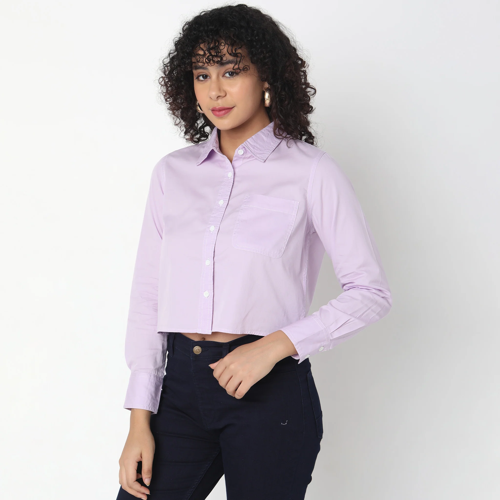 Regular Fit Solid Shirts - Image 10