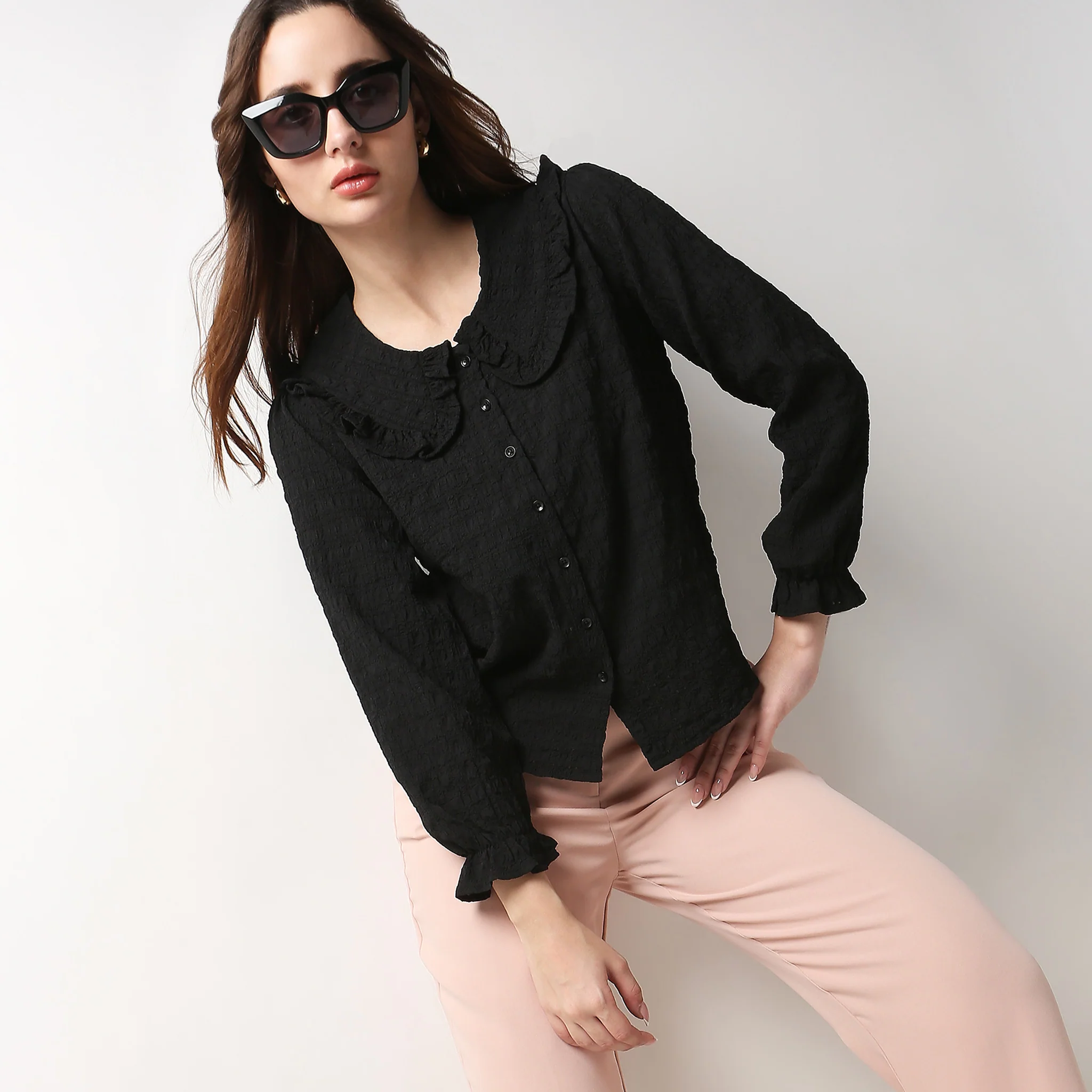 Regular Fit Solid Top - Image 2