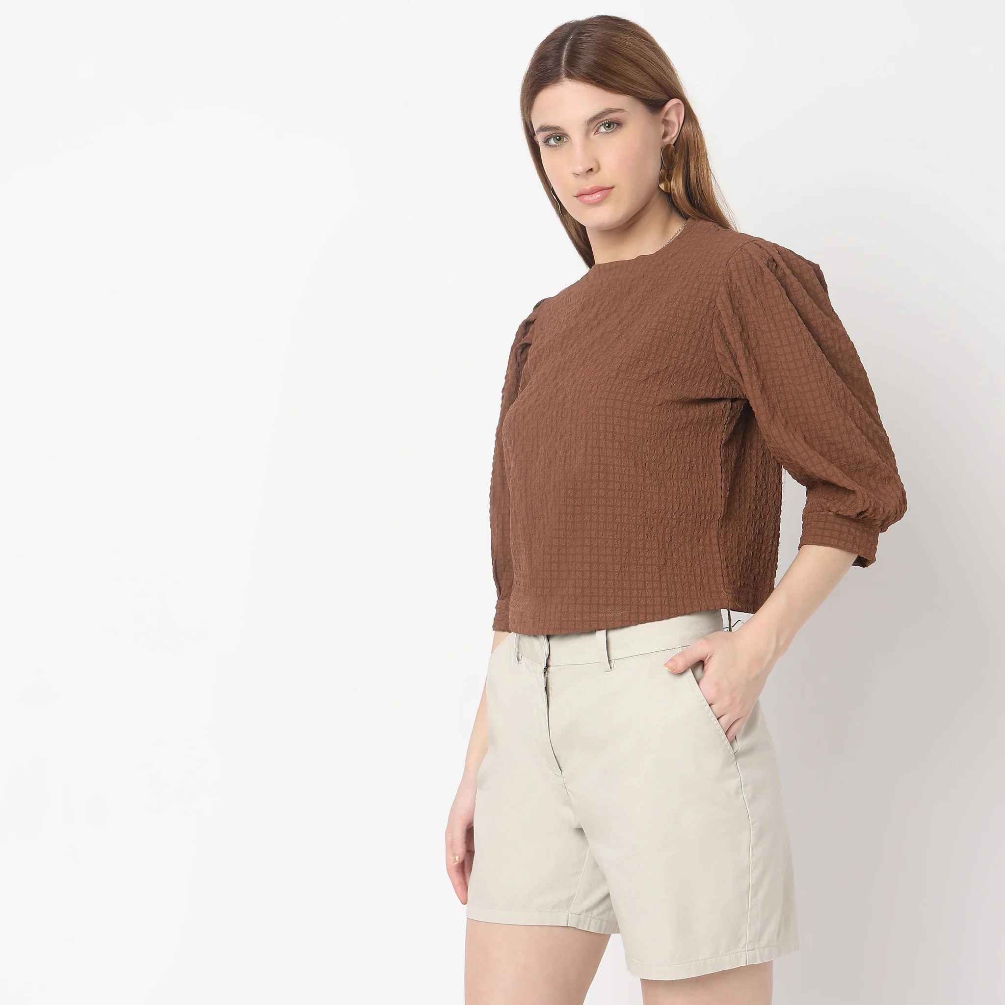 Regular Fit Solid Top - Image 10