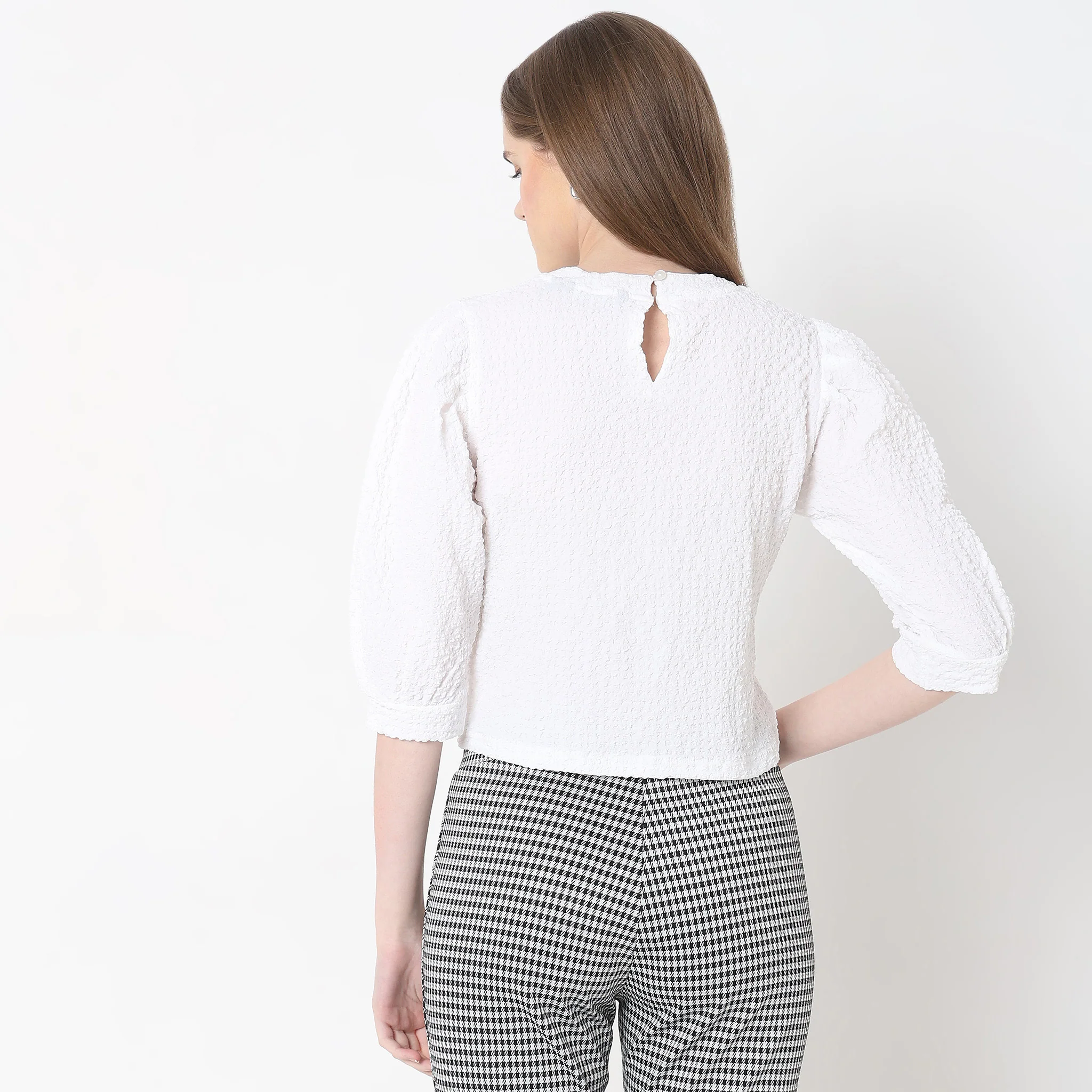 Regular Fit Solid Top - Image 3