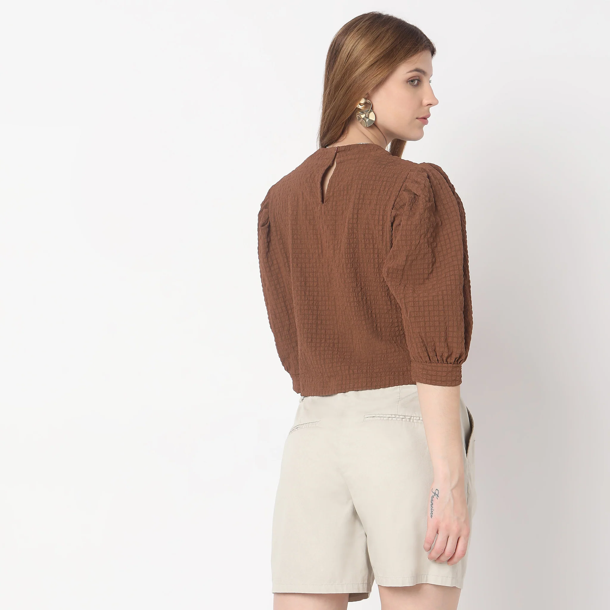 Regular Fit Solid Top - Image 8