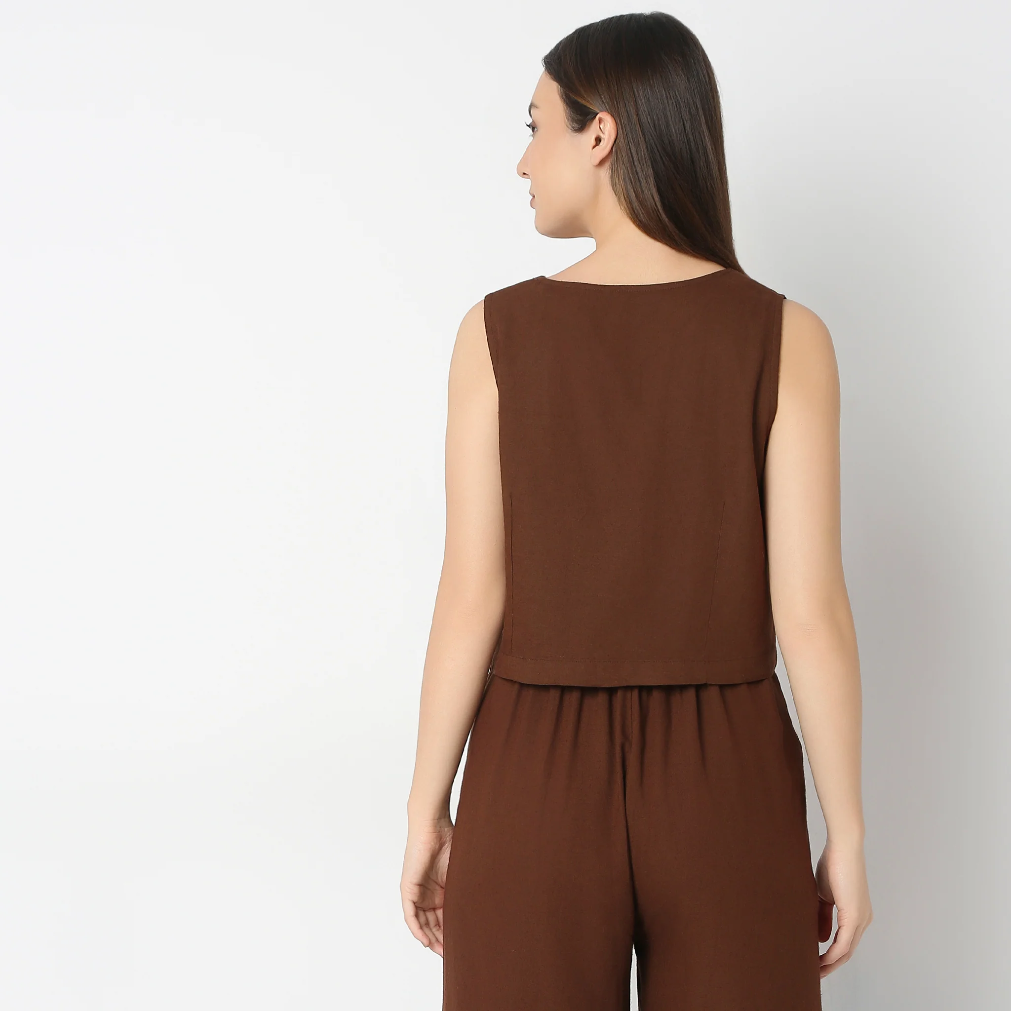 Regular Fit Solid Top - Image 3