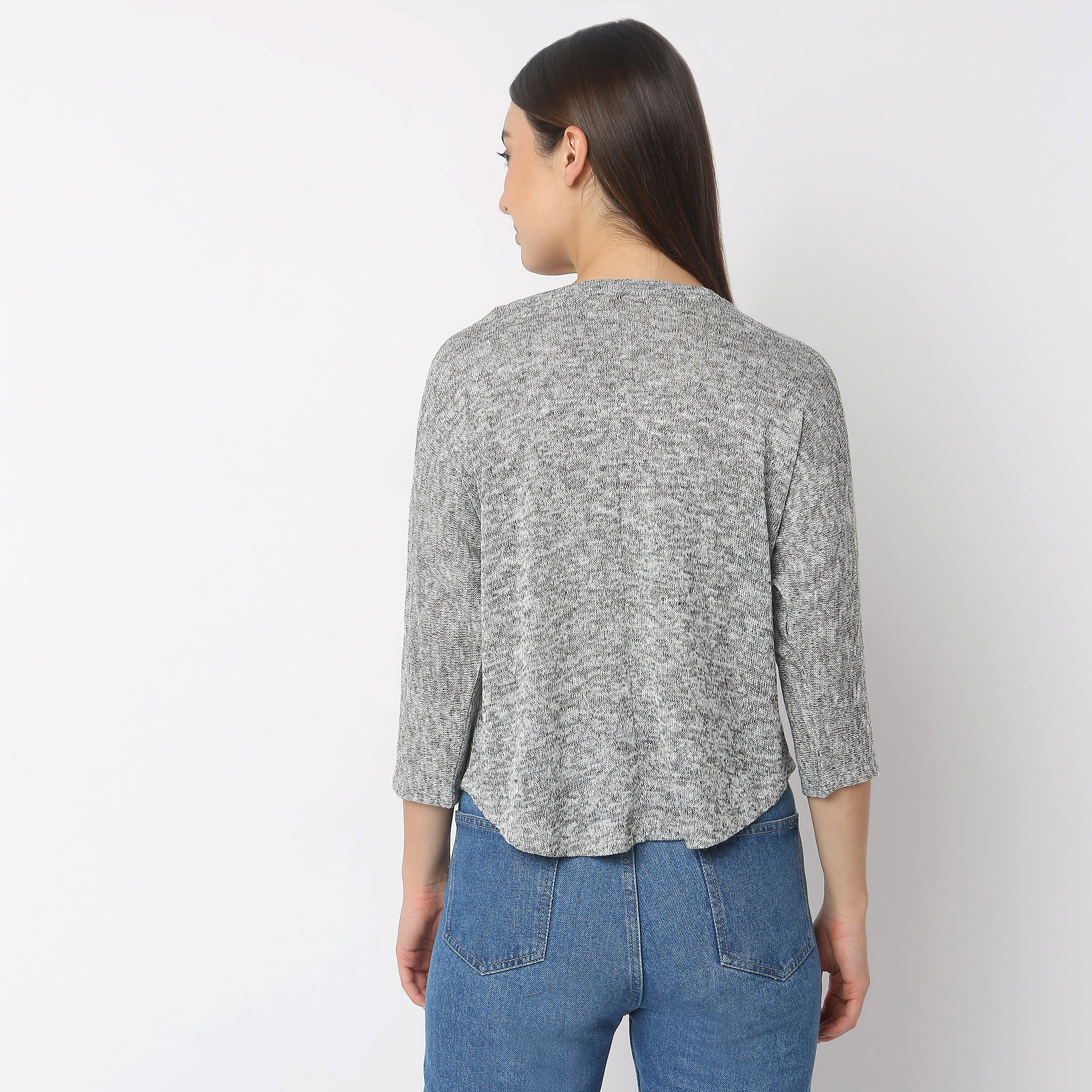 Regular Fit Solid Top - Image 3
