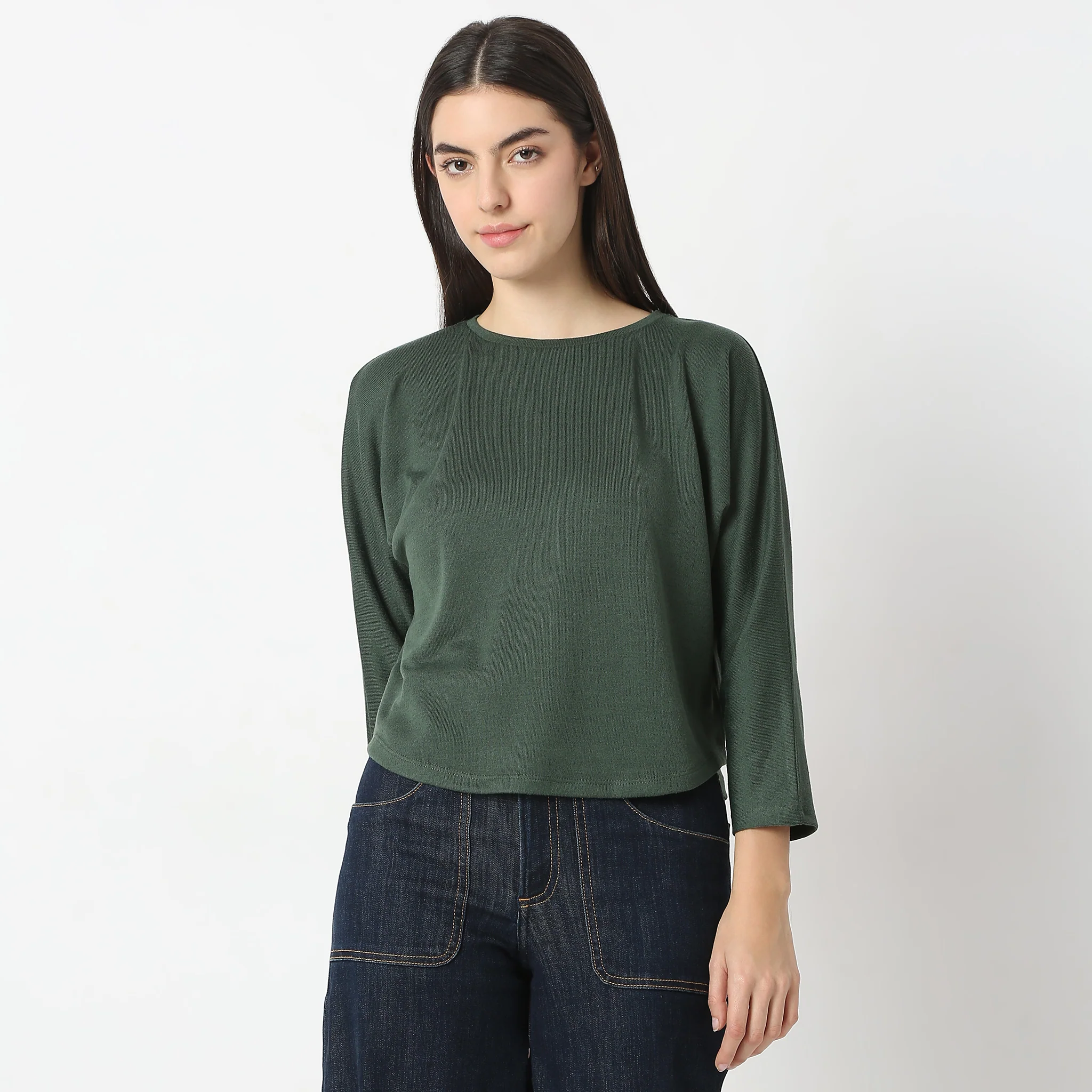 Regular Fit Solid Top - Image 7
