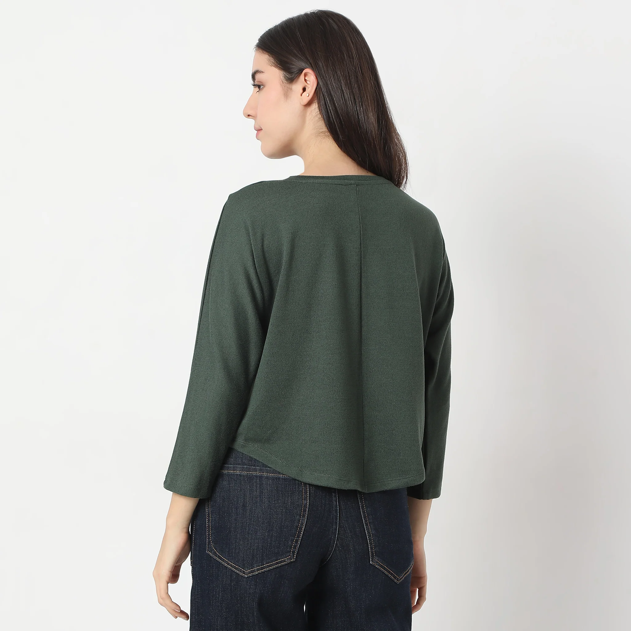 Regular Fit Solid Top - Image 8