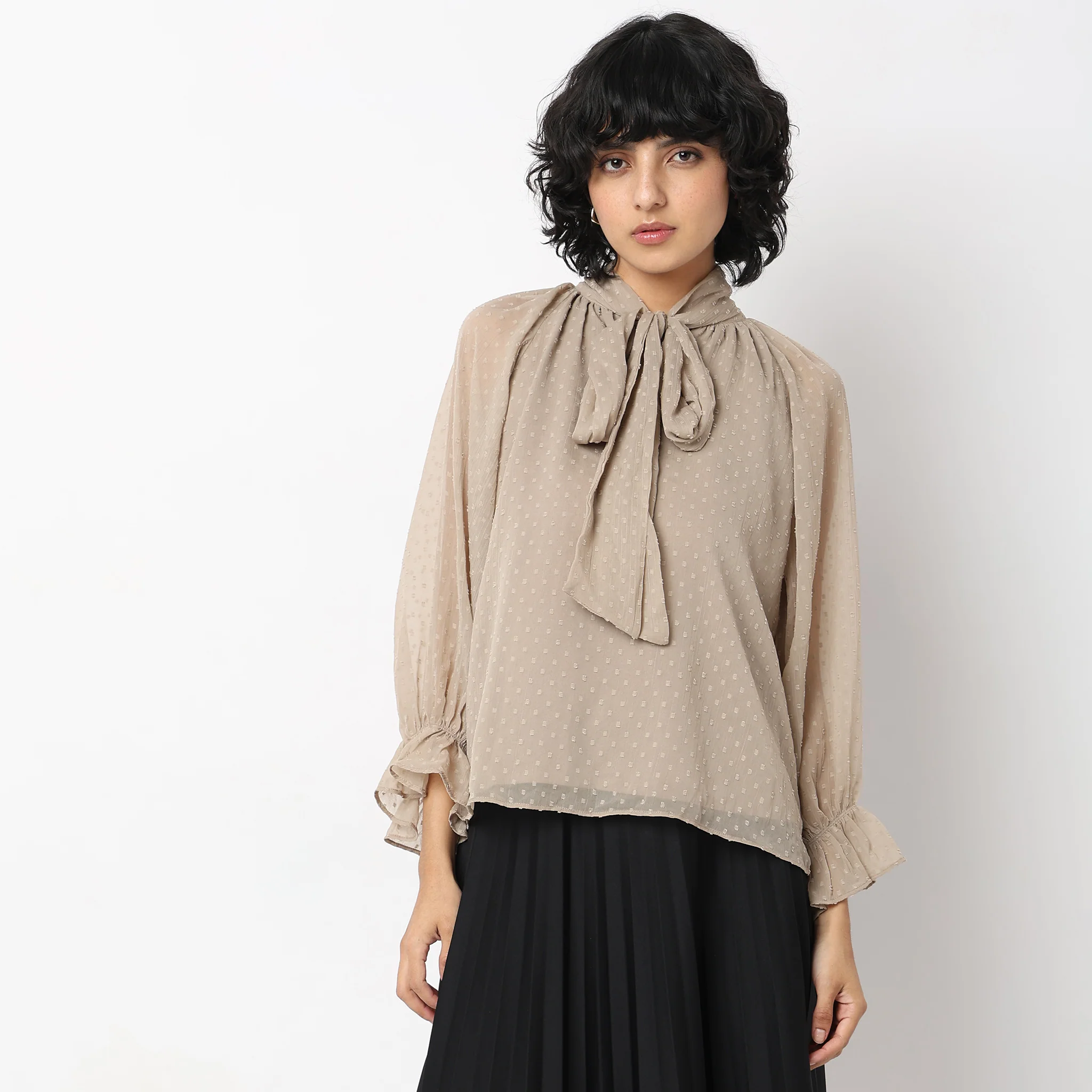 Regular Fit Solid Top - Image 2