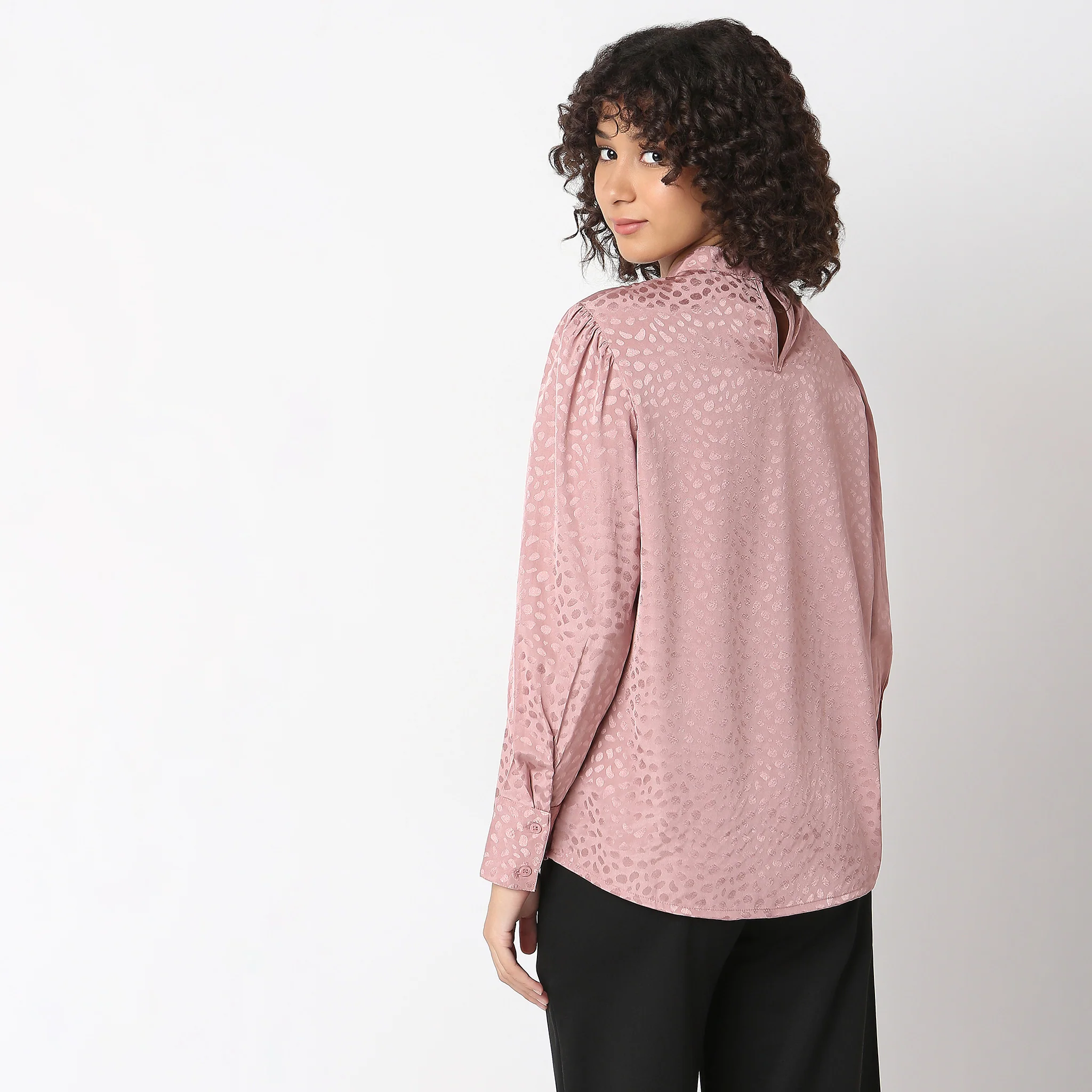 Regular Fit Solid Top - Image 3