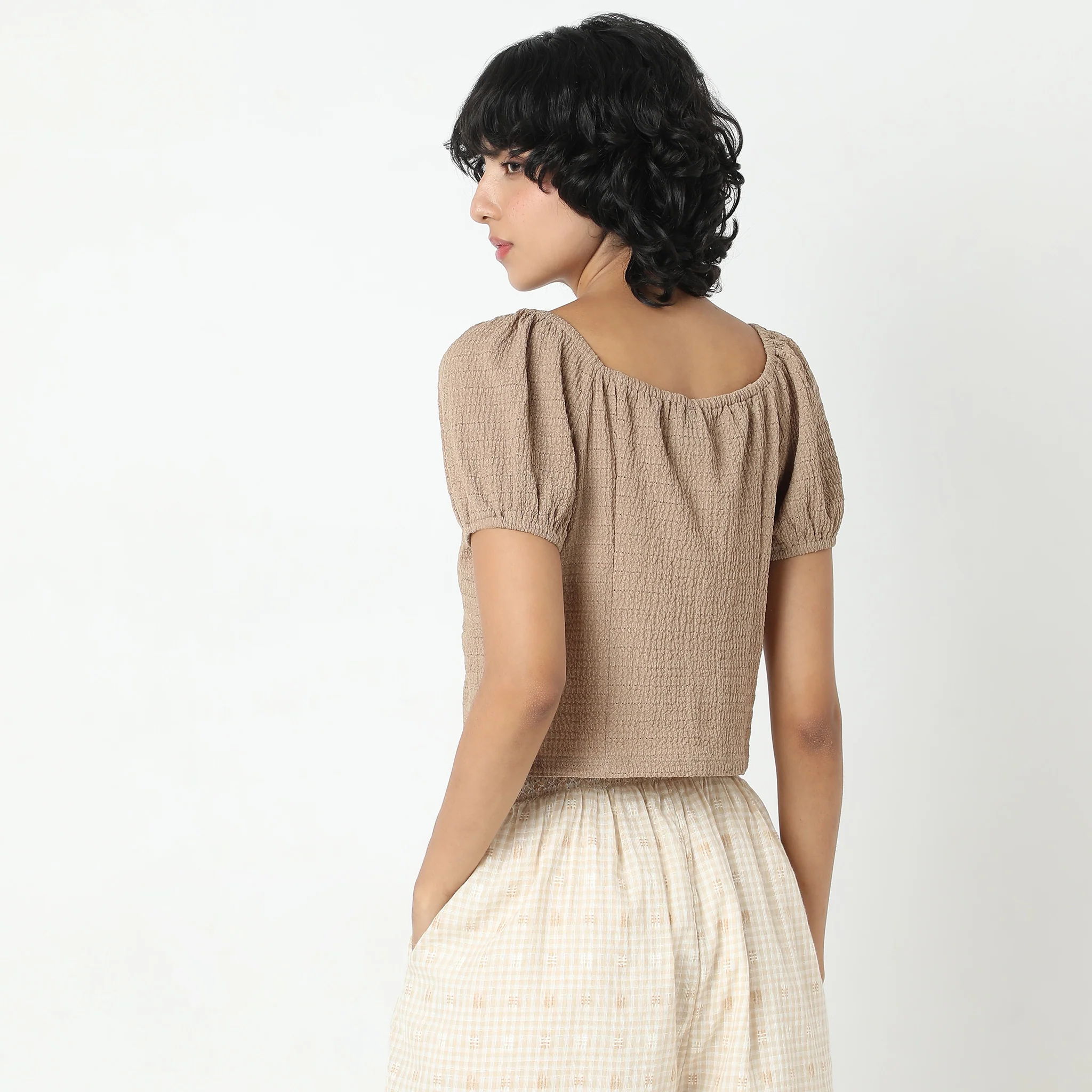 Regular Fit Solid Top - Image 3