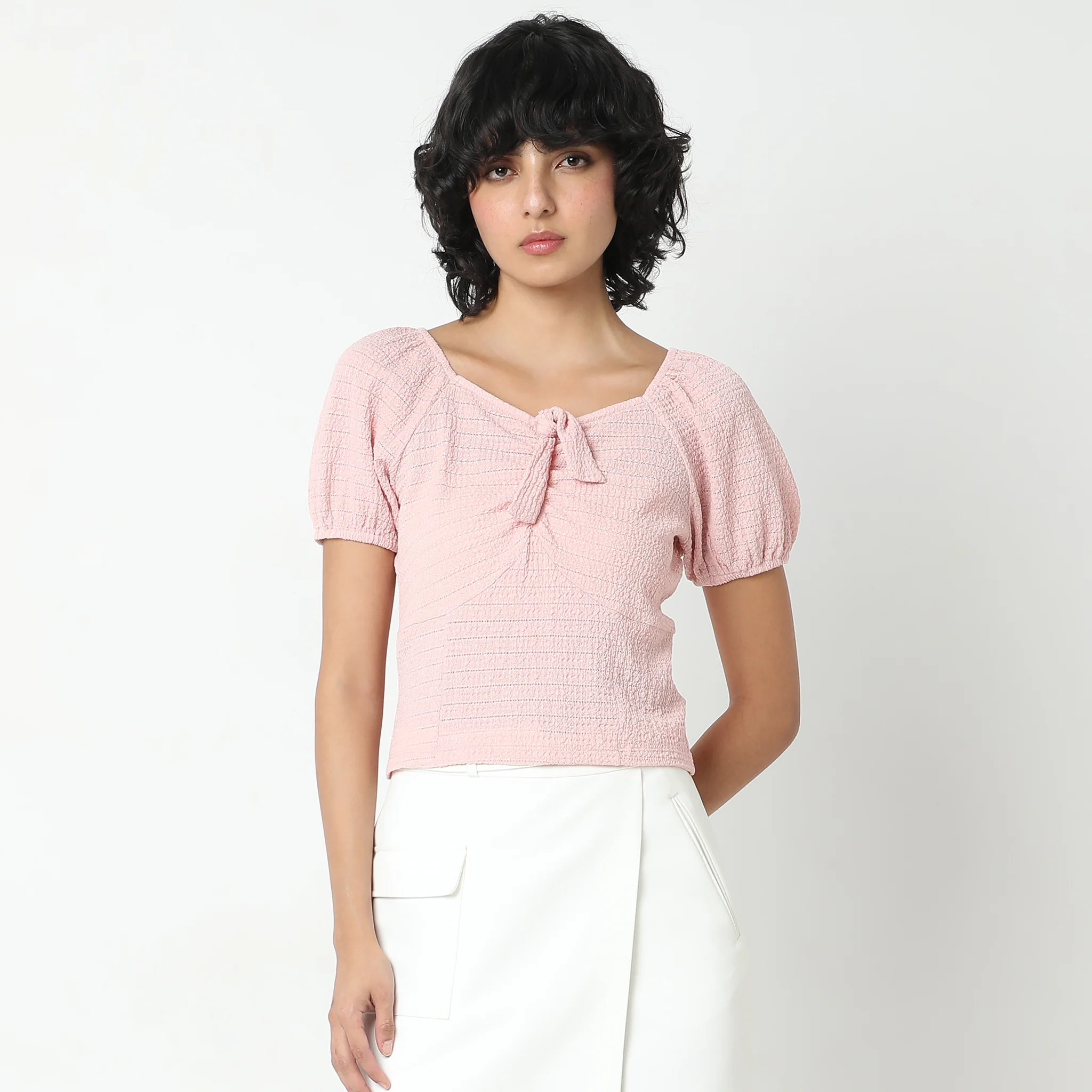 Regular Fit Solid Top - Image 7