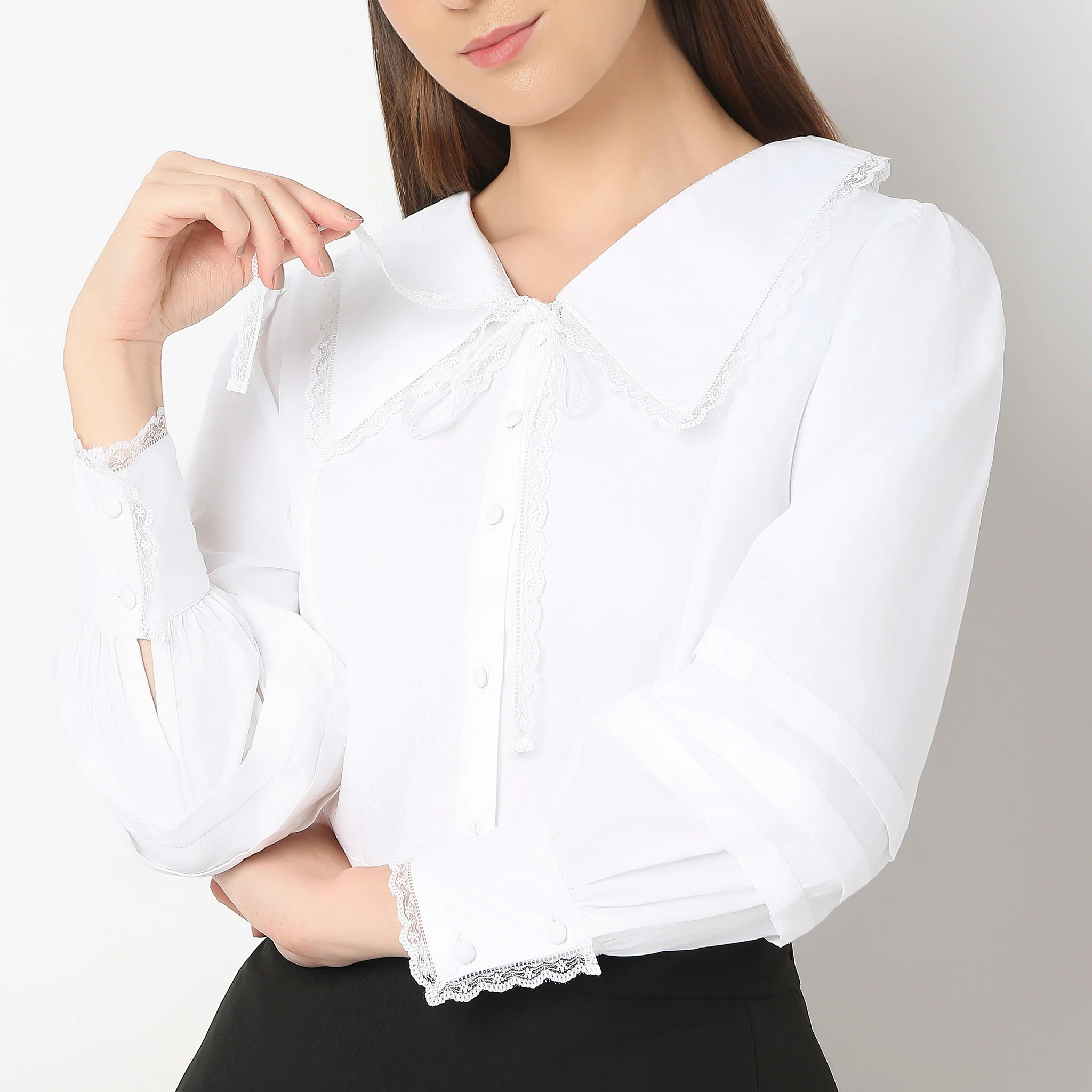 Regular Fit Solid Top - Image 4