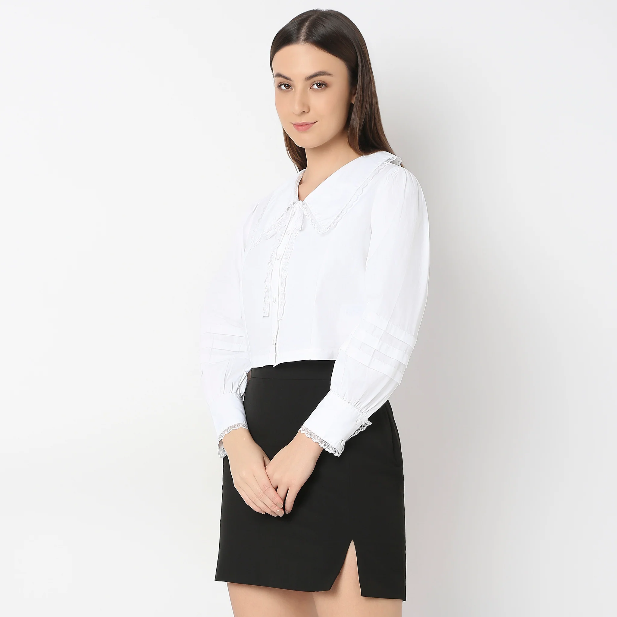 Regular Fit Solid Top - Image 5
