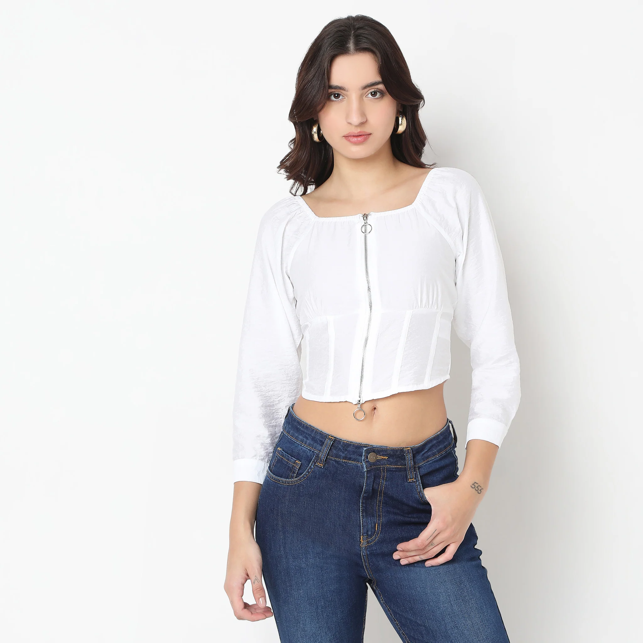 Regular Fit Solid Top - Image 2