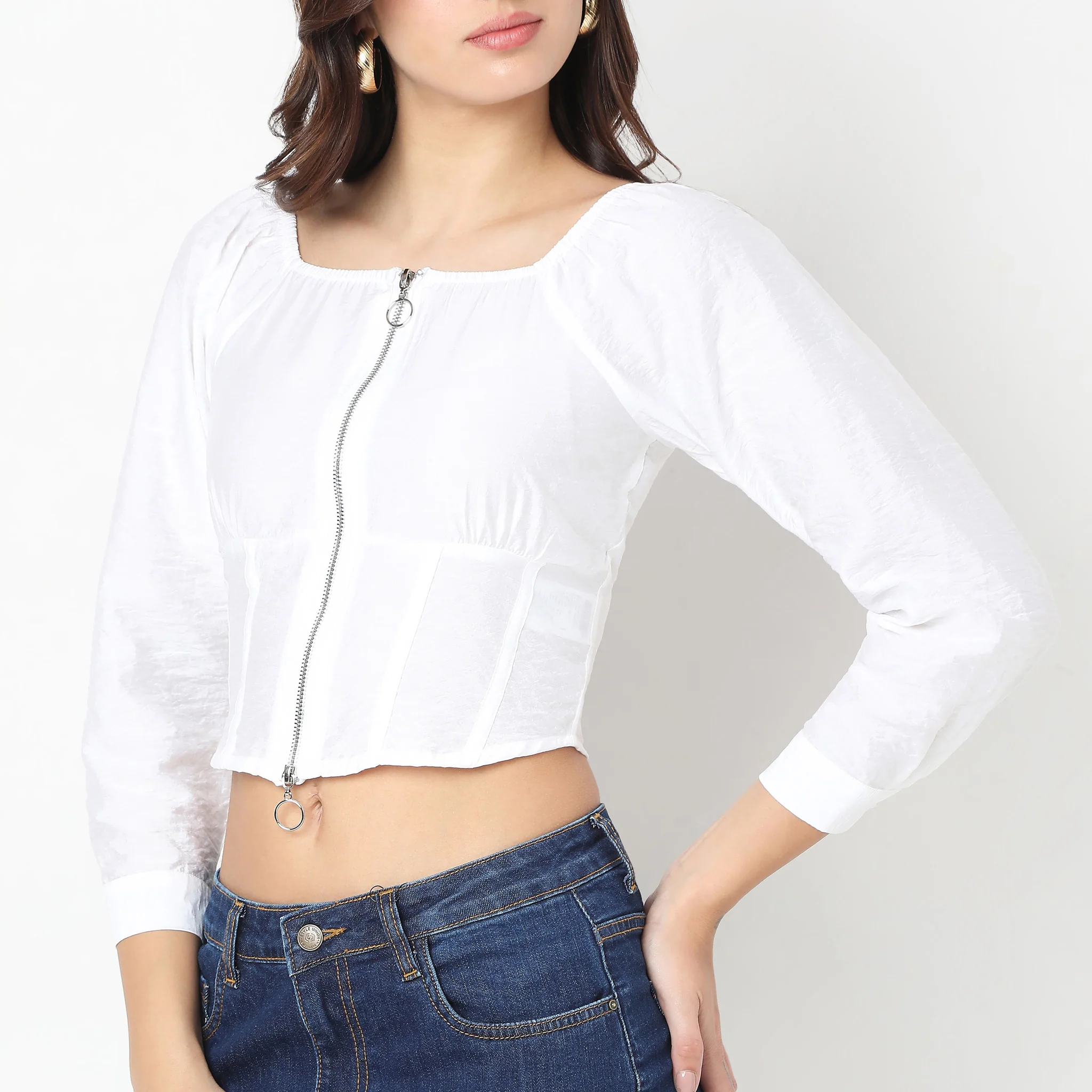 Regular Fit Solid Top - Image 4