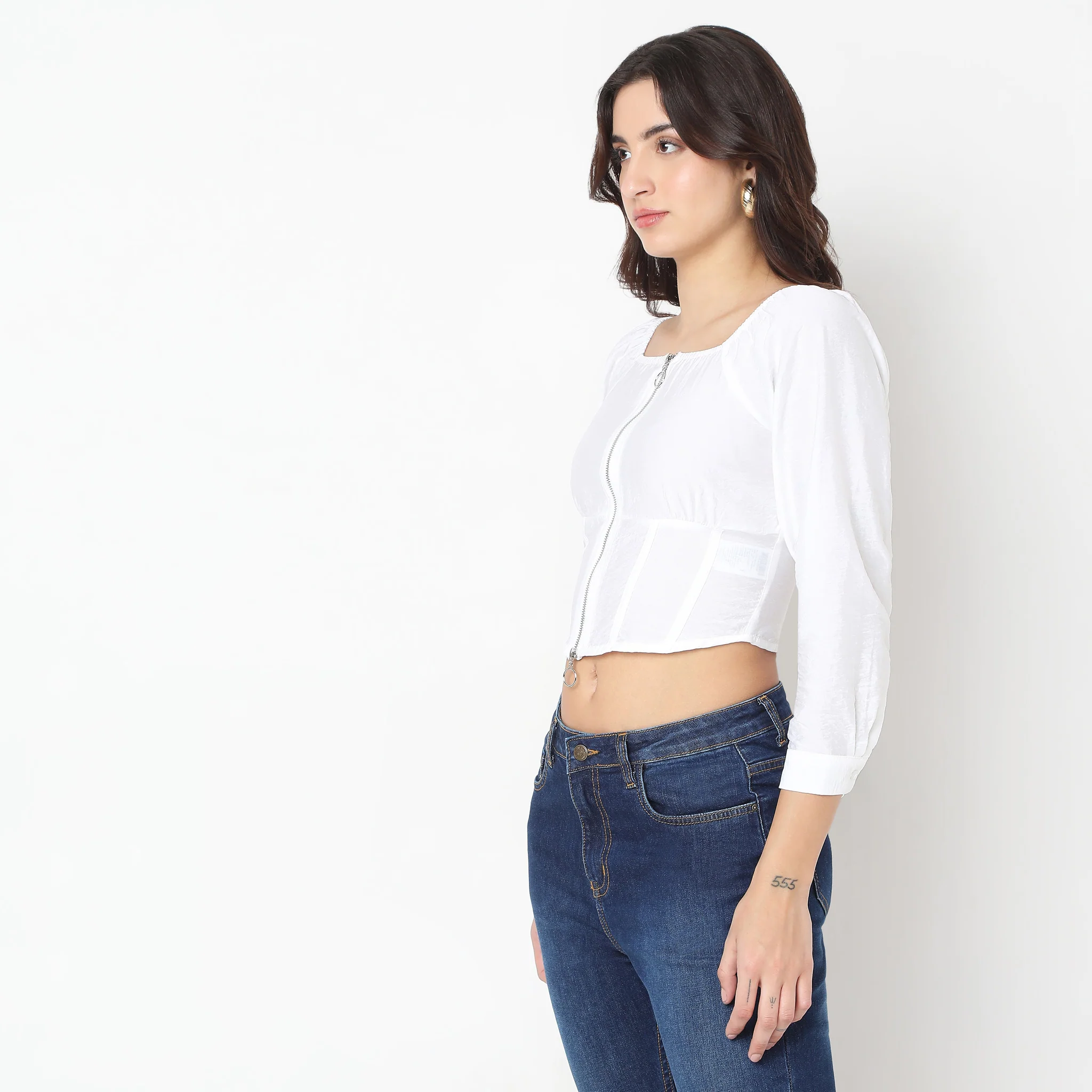 Regular Fit Solid Top - Image 5