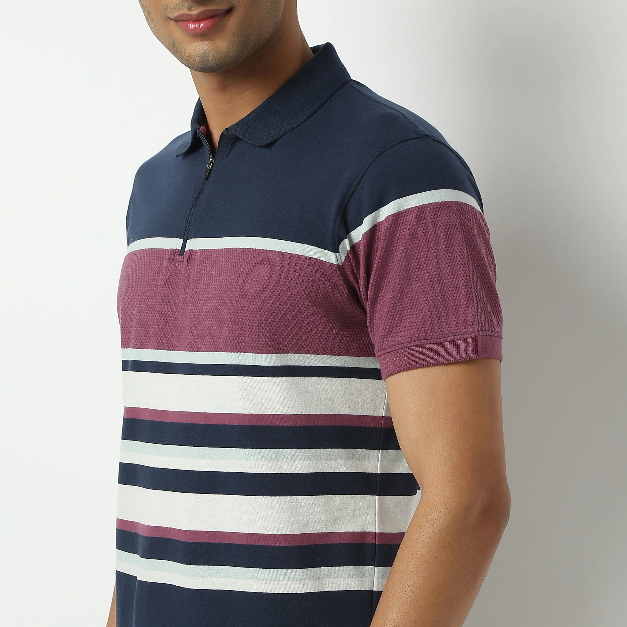 Stripes Madison Polo T-Shirt - Image 5