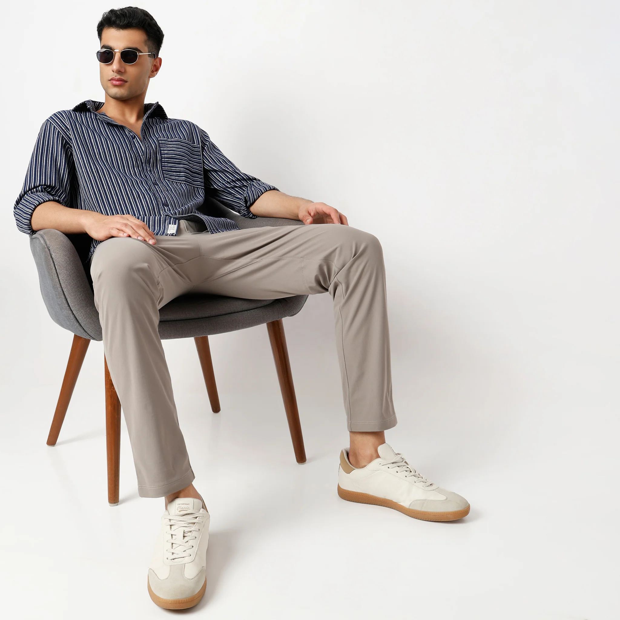 Striped Full Sleeve Alpha Shirt
