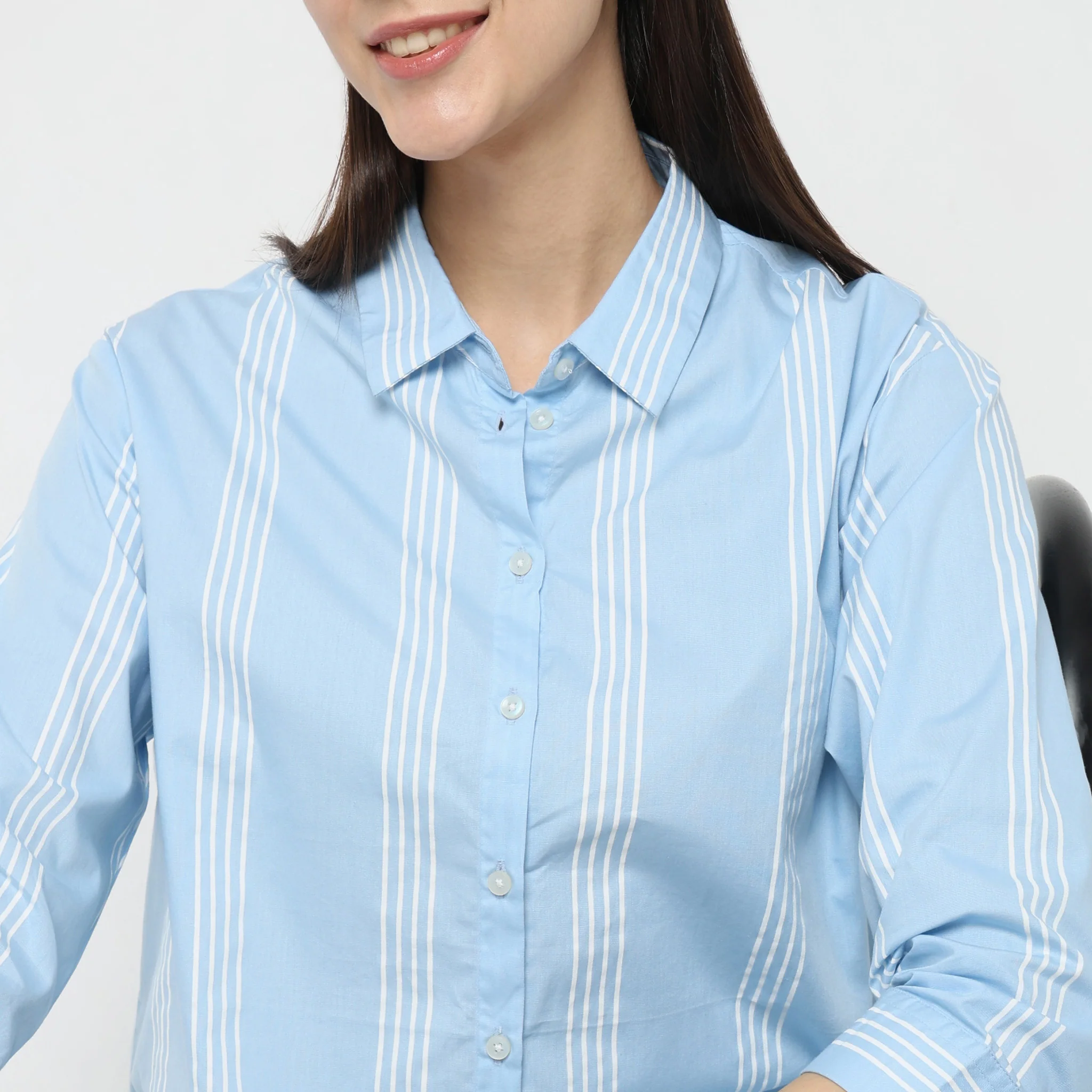 Regular Fit Striped Shirt - Image 4