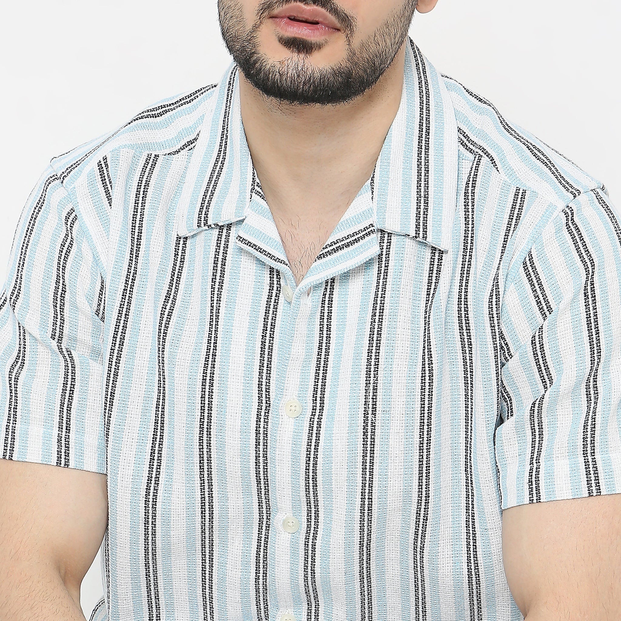 Regular Fit Striped Shirt - Image 4
