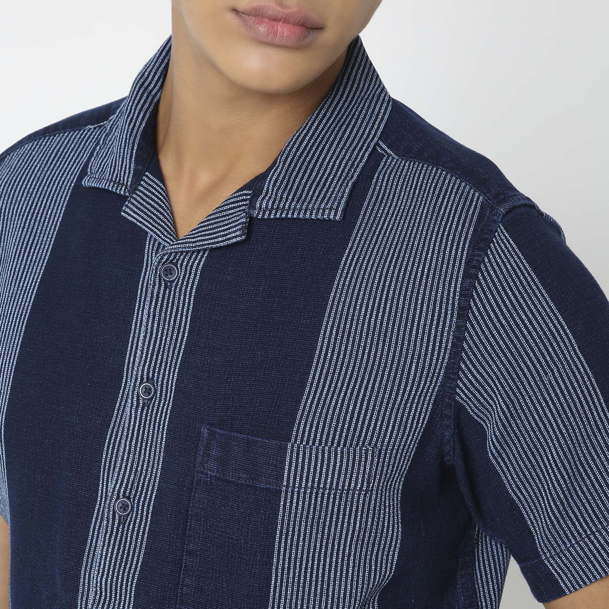 Regular Fit Striped Shirt - Image 4