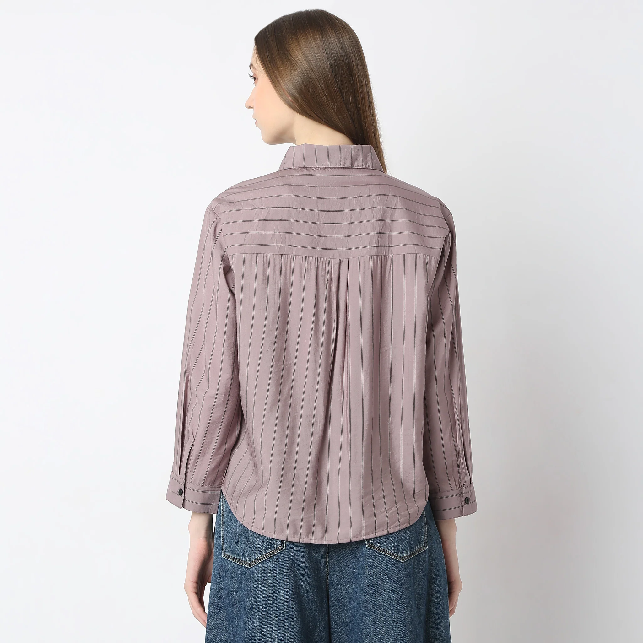 Striped Full Sleeve Shirt - Image 3