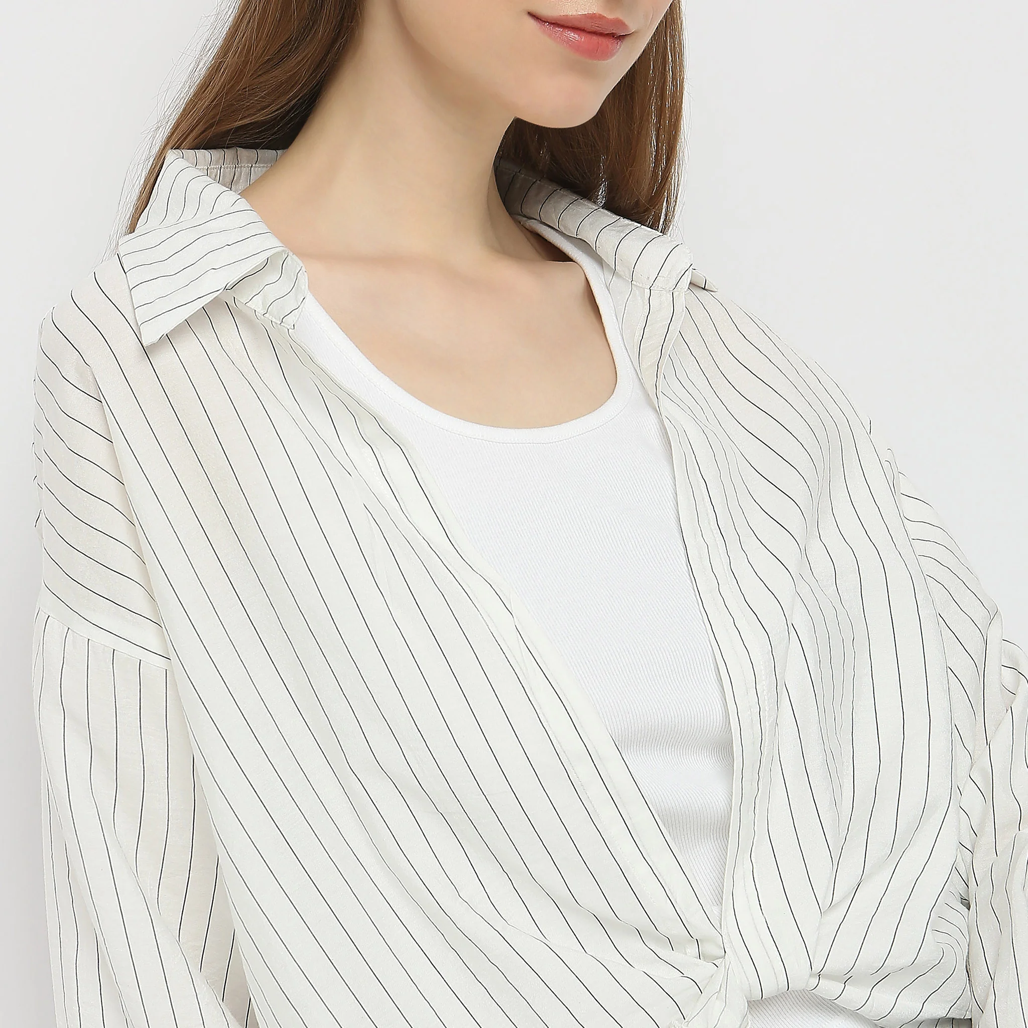 Regular Fit Striped Shirt - Image 4