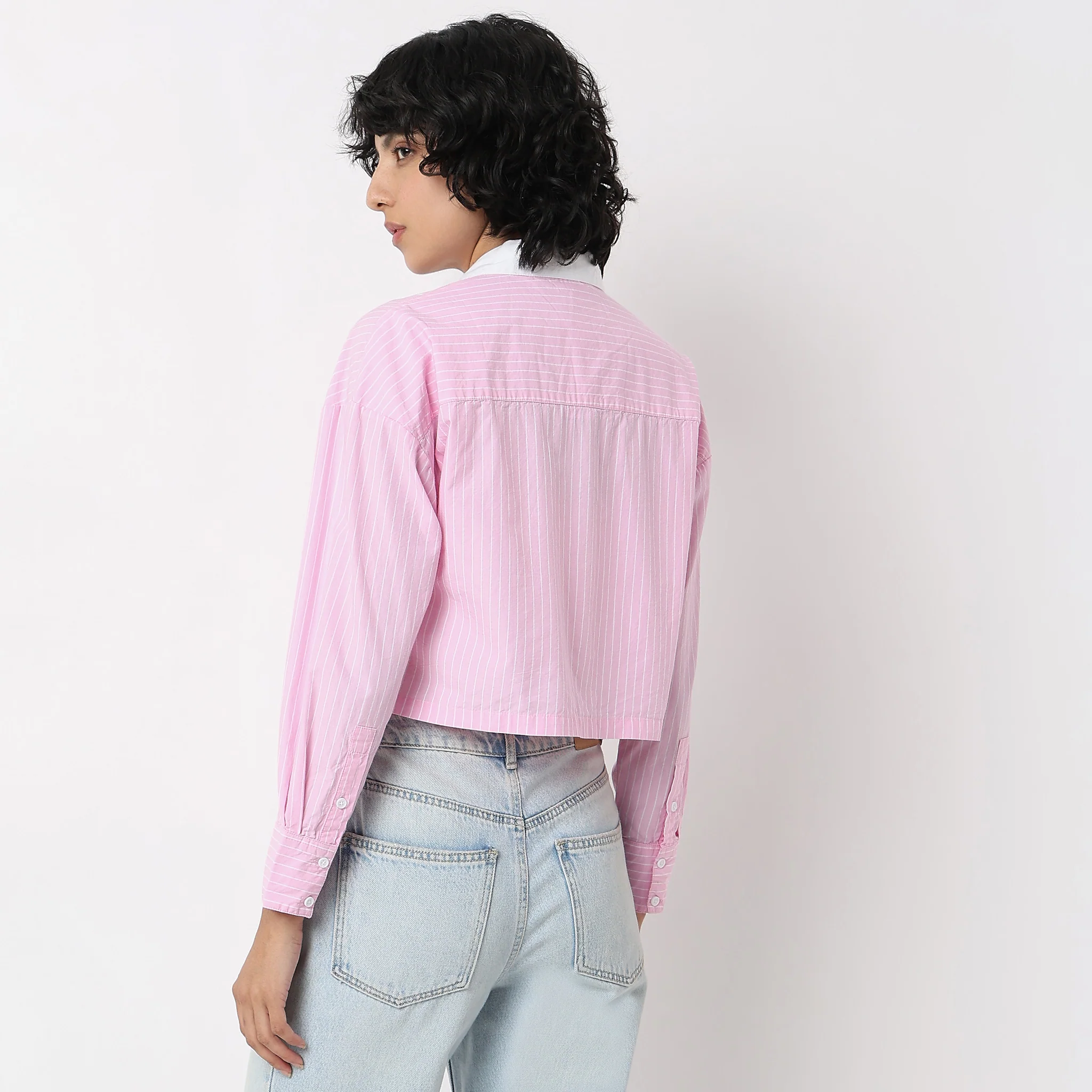 Regular Fit Striped Shirt - Image 3