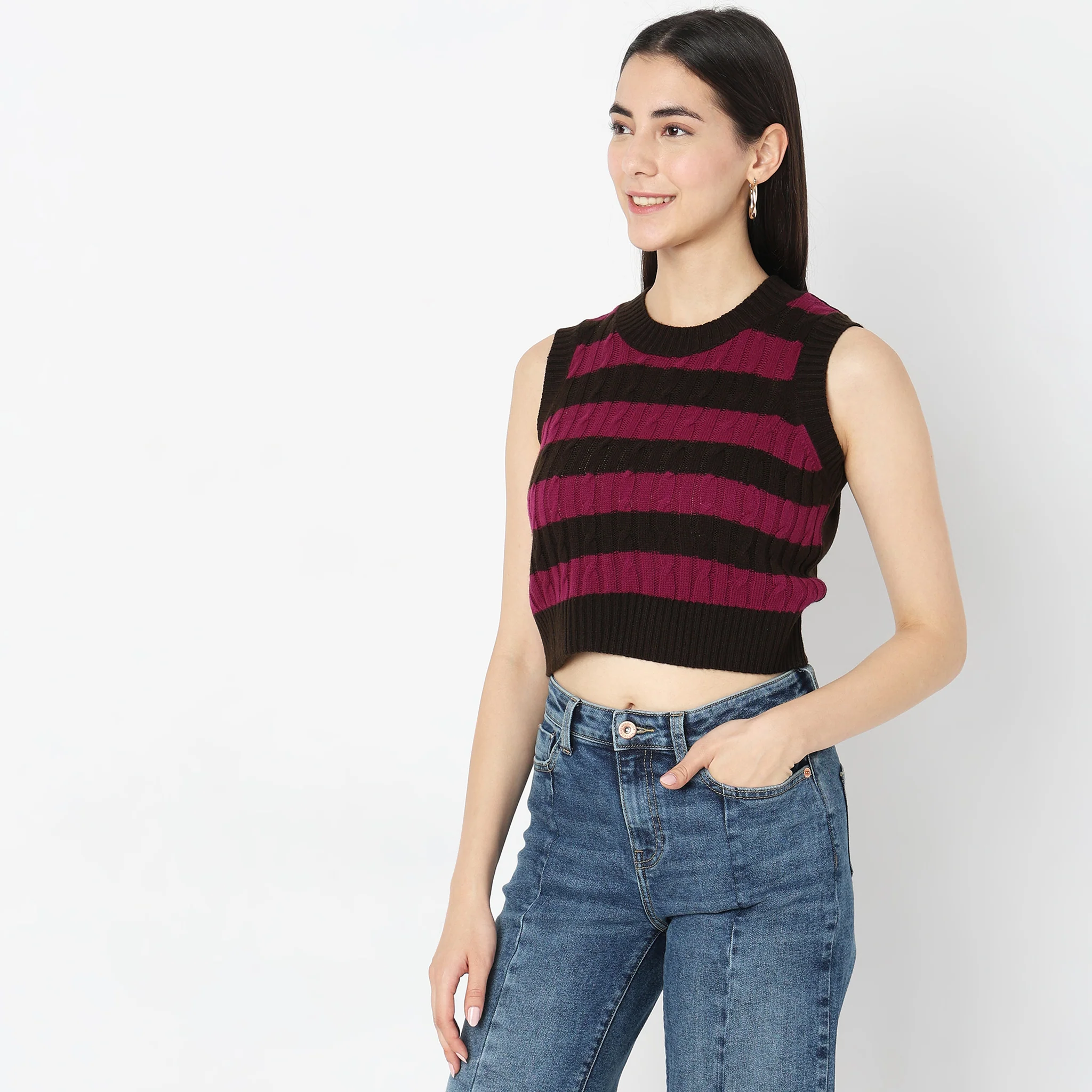 Regular Fit Striped T-Shirt - Image 4