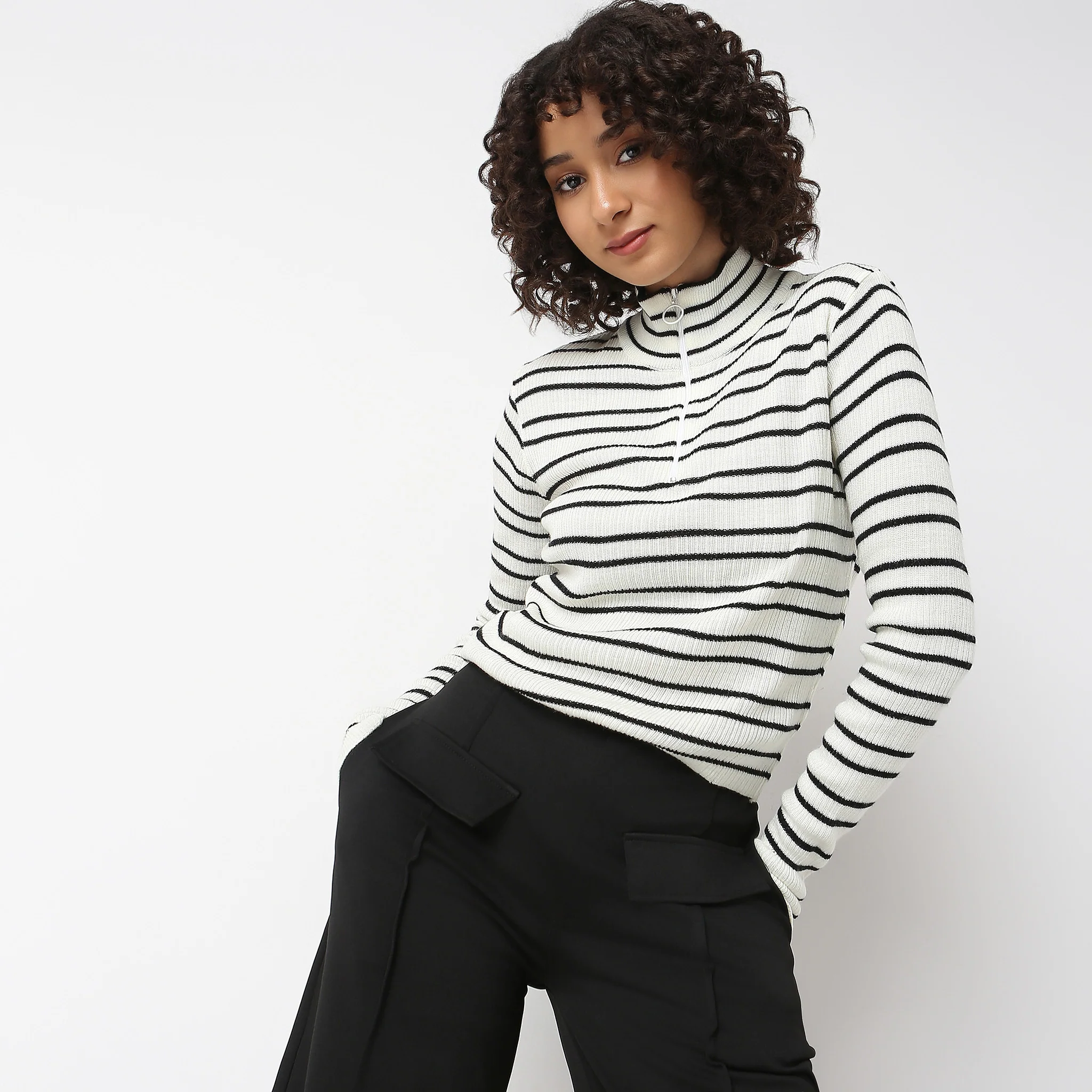 Regular Fit Striped T-Shirt - Image 2