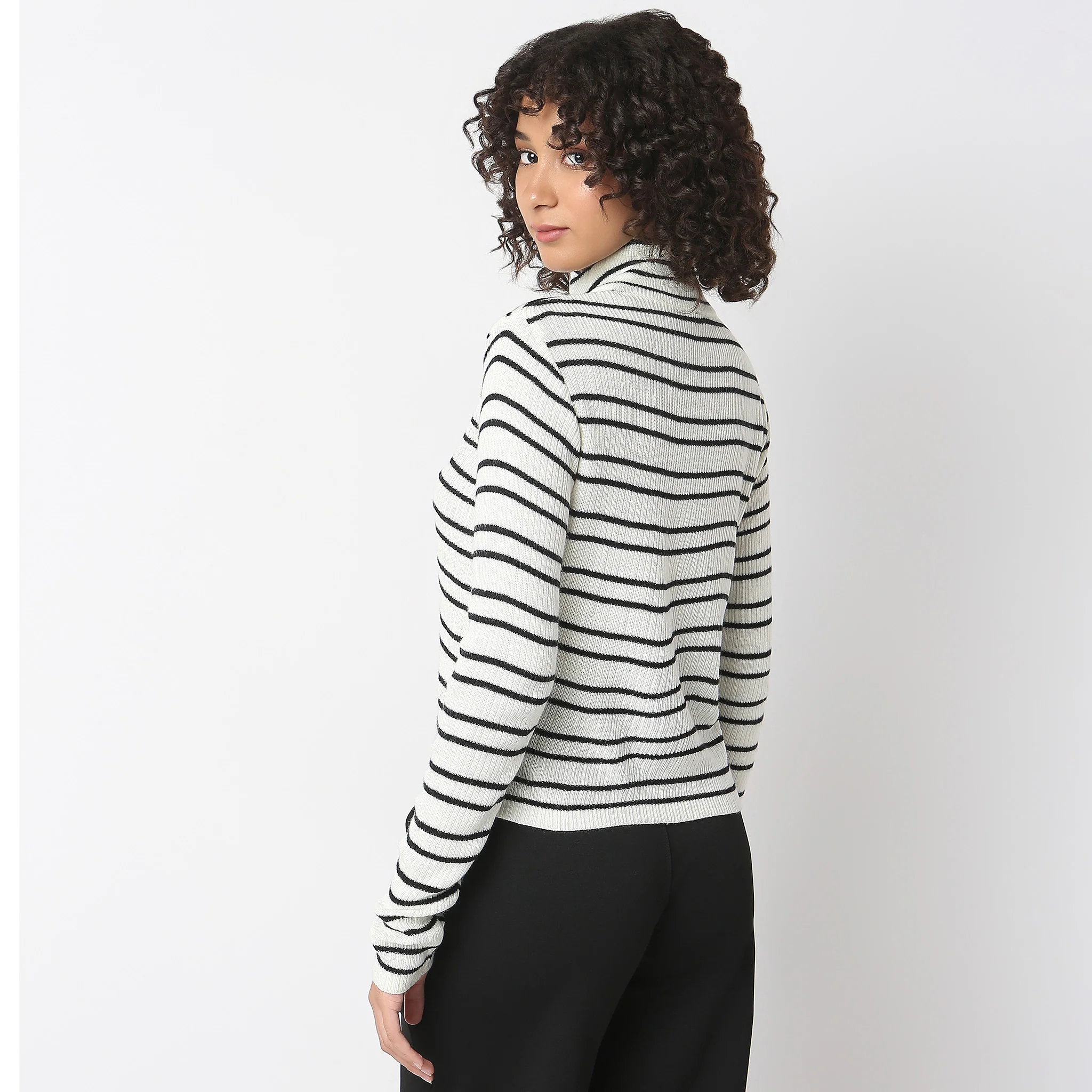 Regular Fit Striped T-Shirt - Image 3