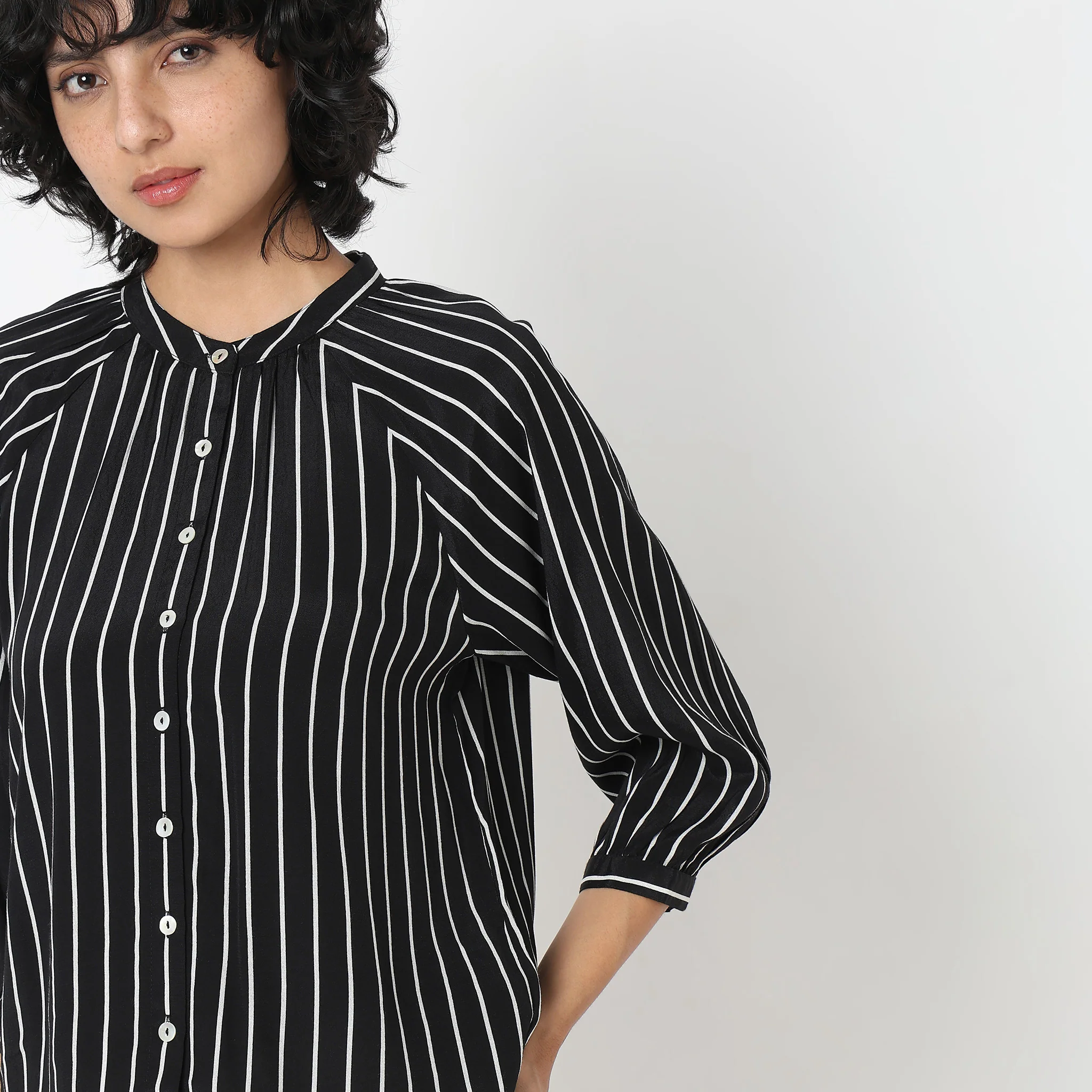 Regular Fit Striped Top - Image 4