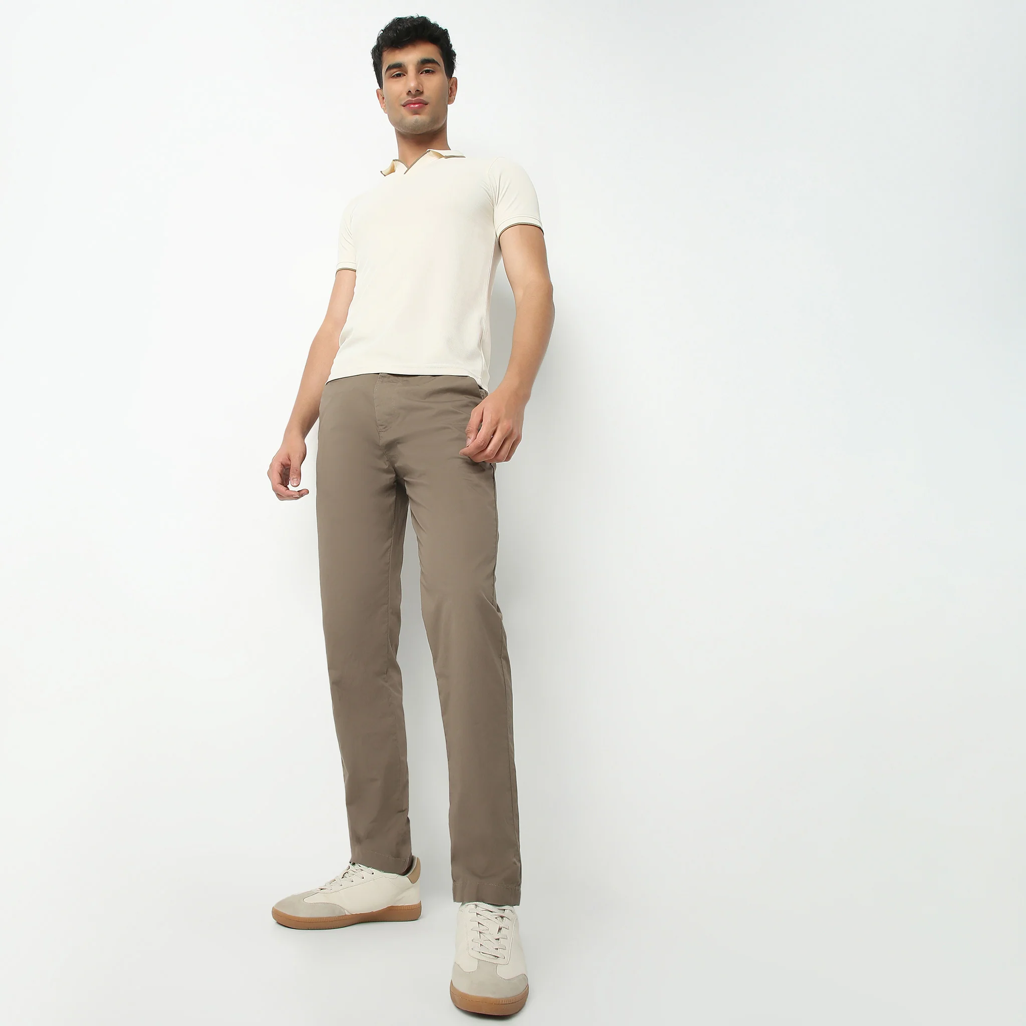 Weekend Poloᵉˣ - Micro Structure Johnny Collar Relaxed Fit - Image 6