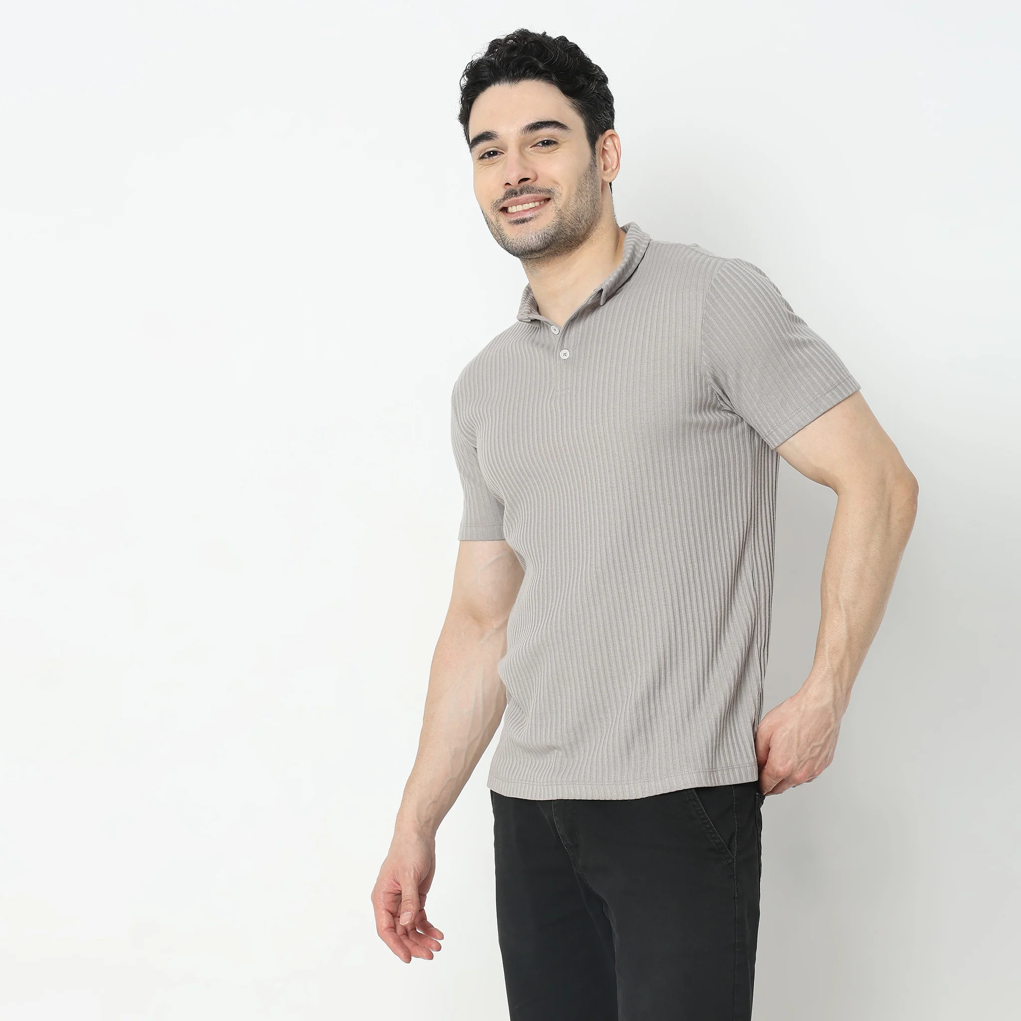 Modern Explorer Bengal Ribs - Regular Fit Polo T-Shirt - Image 5