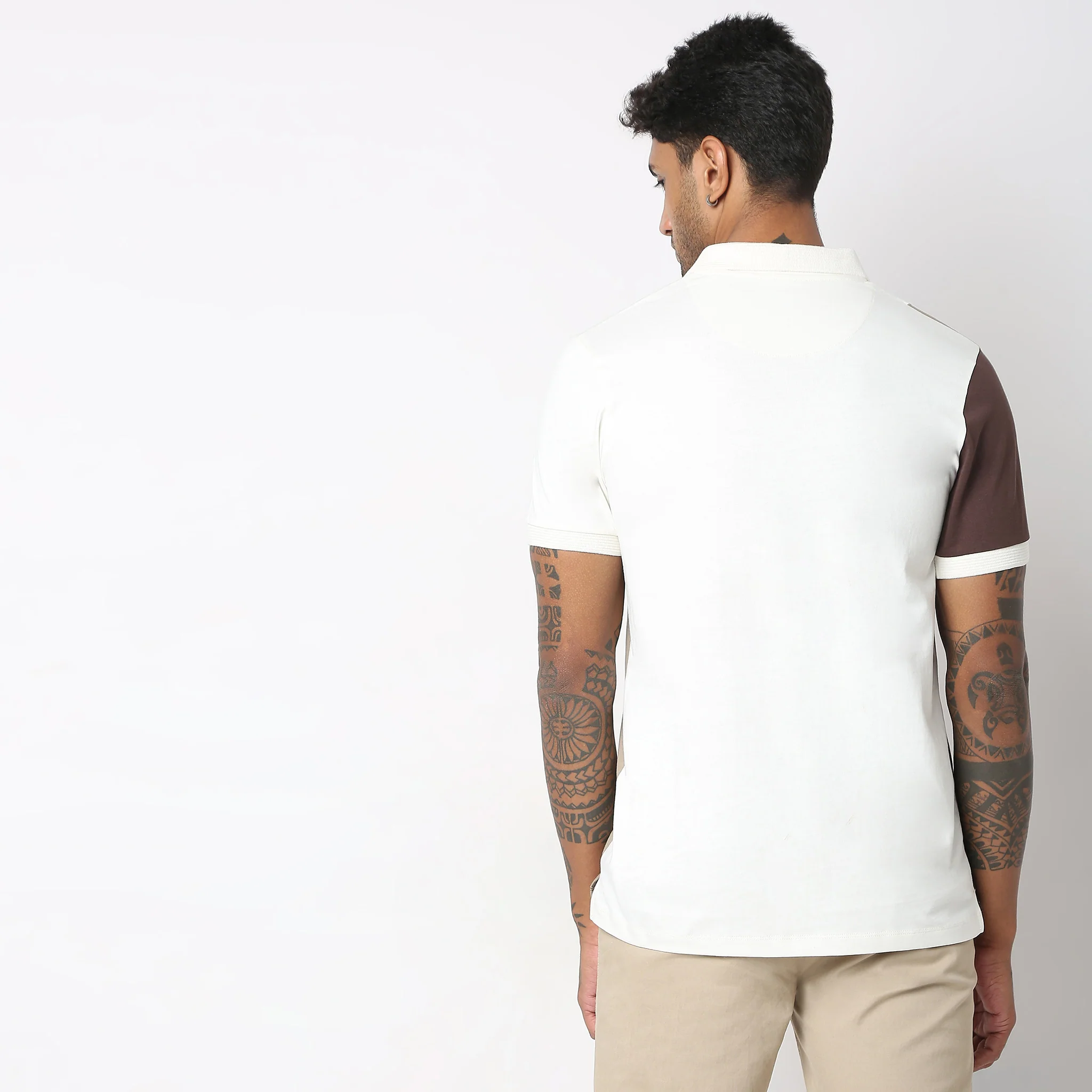 Regular Fit Structured Polo T-Shirt - Image 8