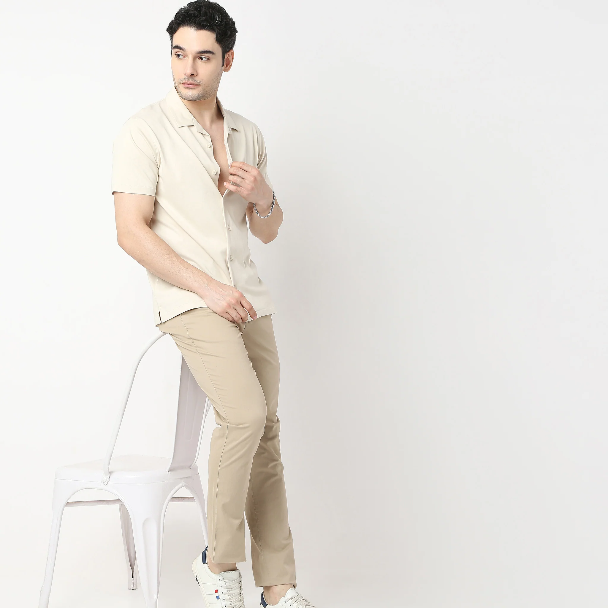 Regular Fit Structured Shirt - Image 6