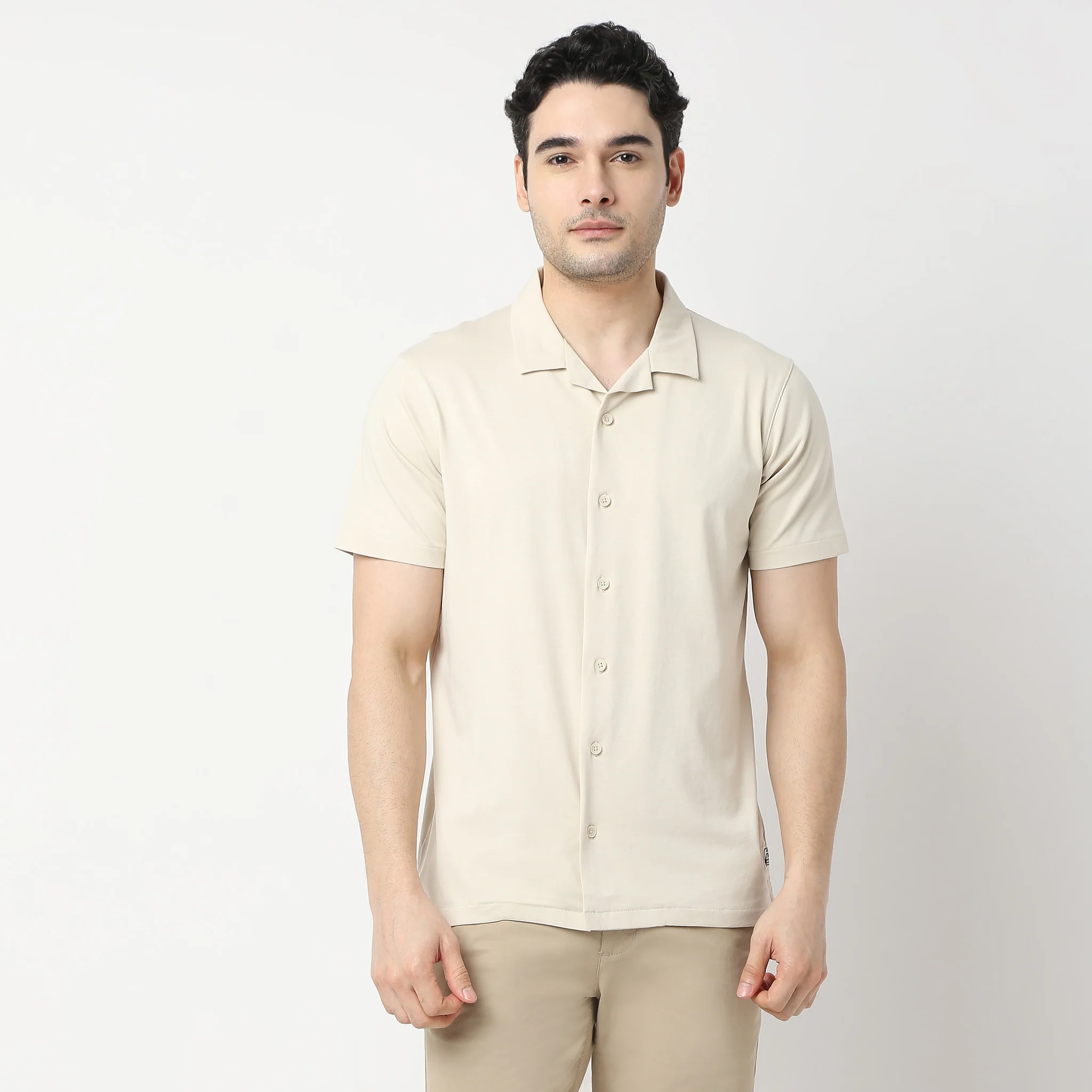 Regular Fit Structured Shirt - Image 7
