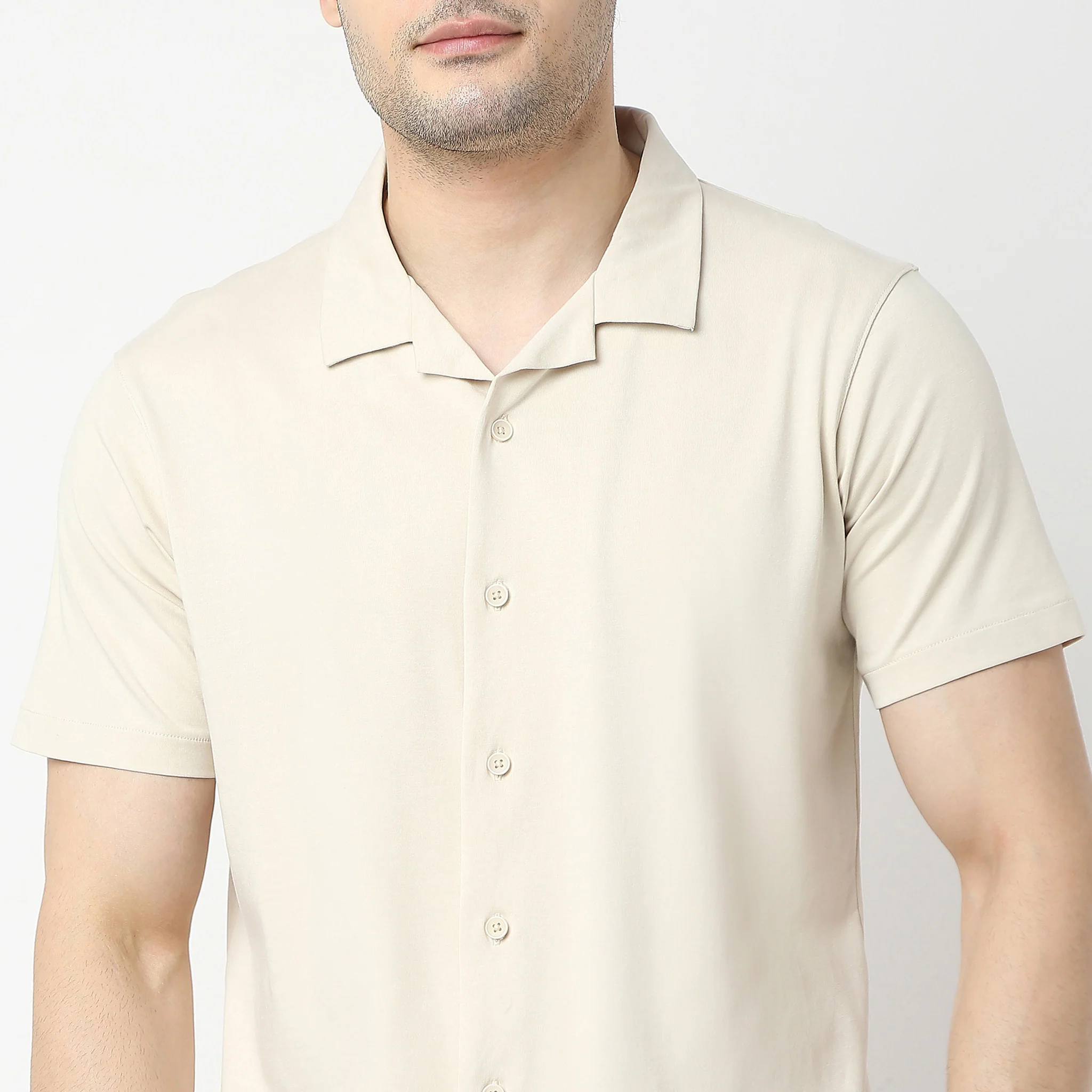 Regular Fit Structured Shirt - Image 9