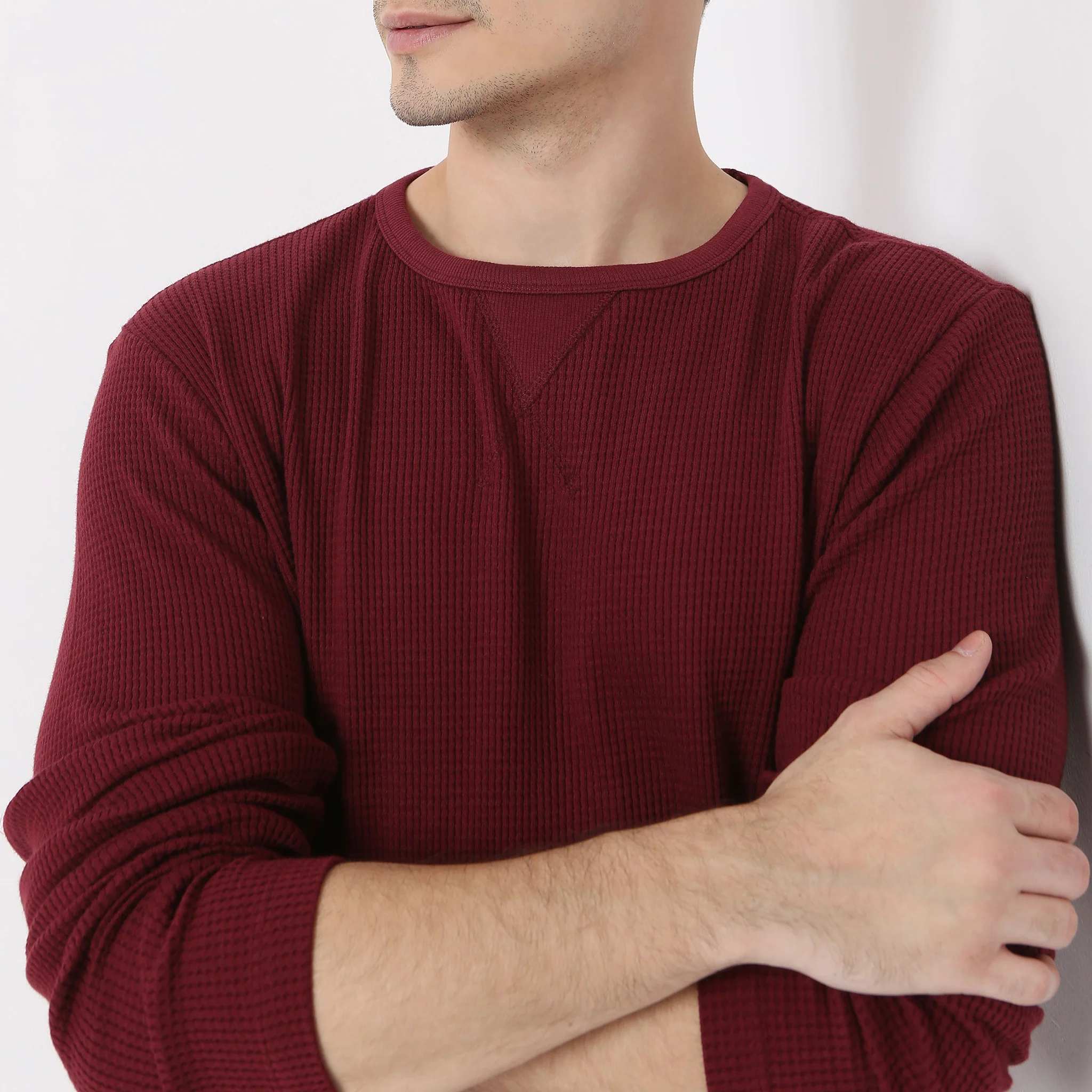 Camper Crew Neck Structured Full Sleeve T-Shirt - Image 20